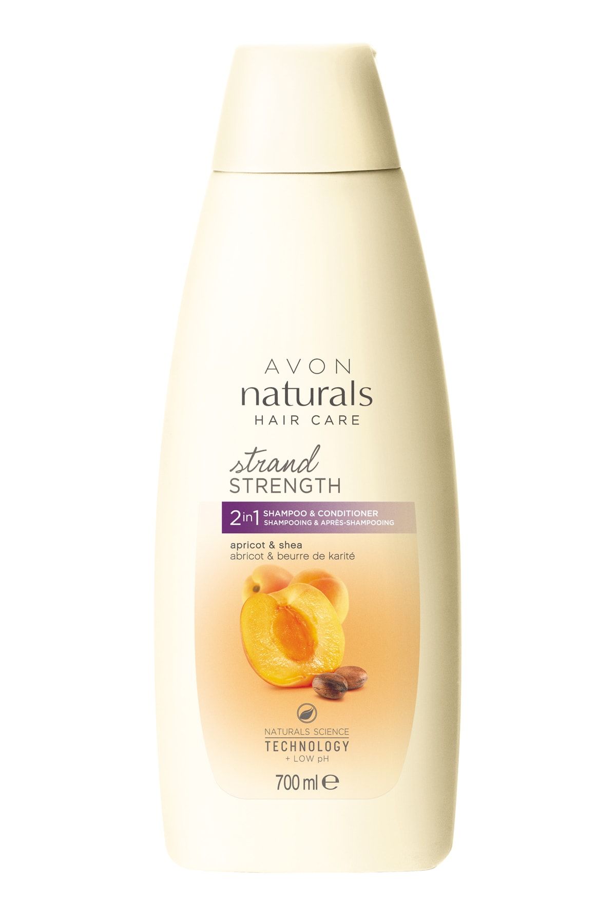 Avon Naturals Kayısı ve Shea Yağı İçeren Şampuan ve Saç Kremi 700ml