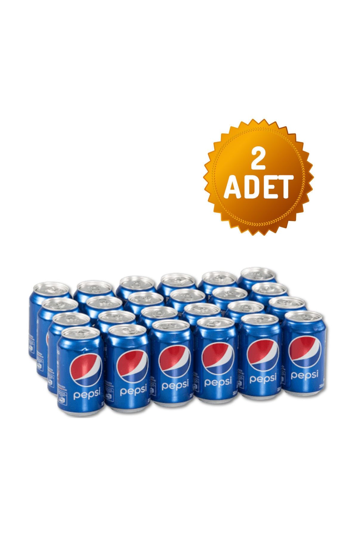 Pepsi Cola Kutu 330 Ml (24 Adet) x 2 Adet