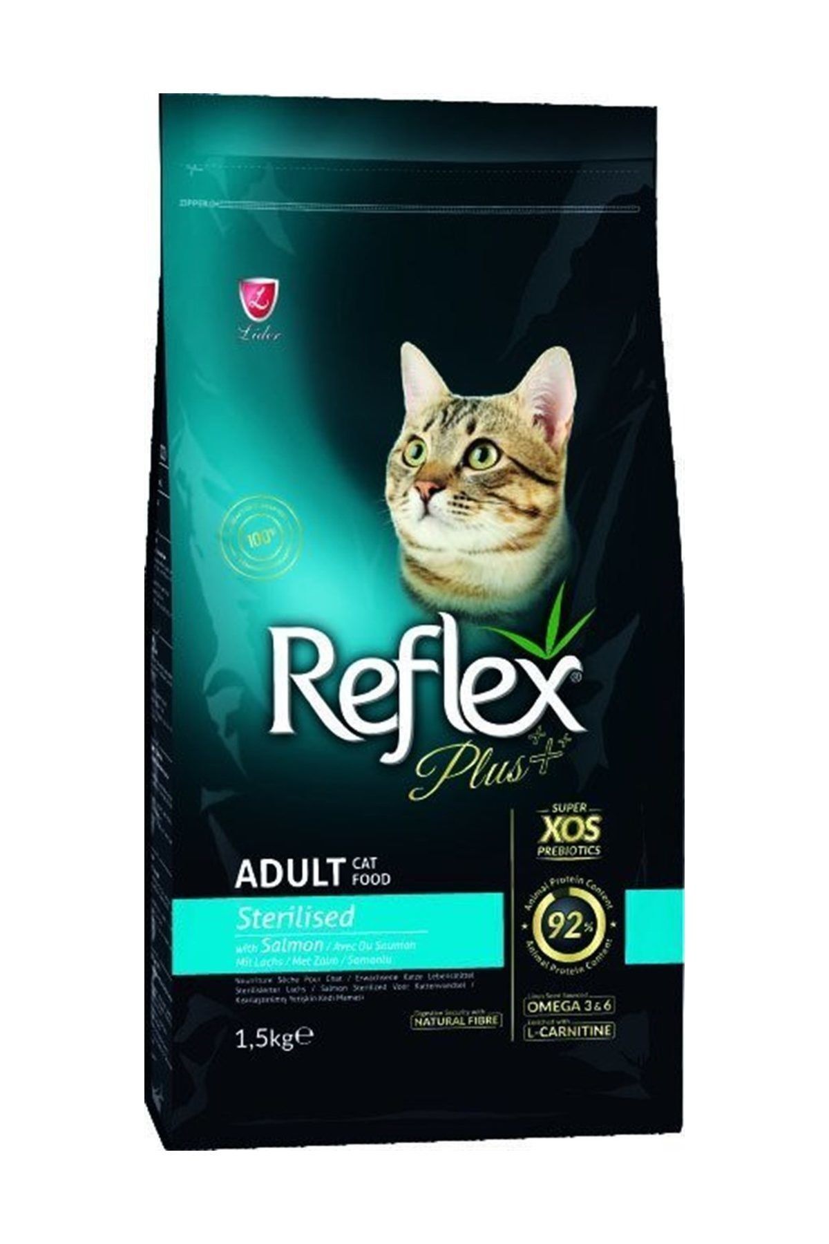 Reflex Plus Sterilised Somonlu Kısırlaştırılmış Yetişkin Kedi Maması 1.5 Kg