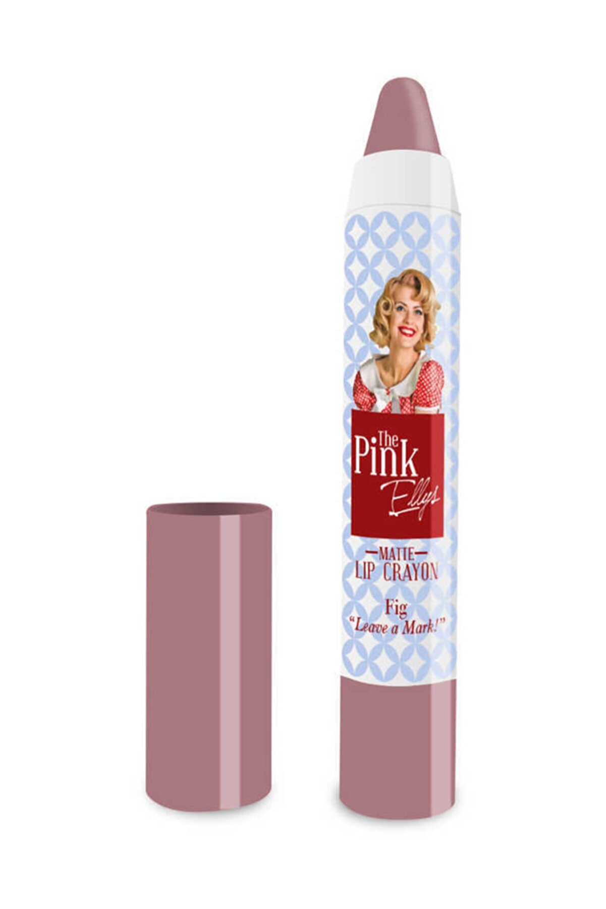 The Pink Ellys Mat Crayon Ruj Fig 8692187760086