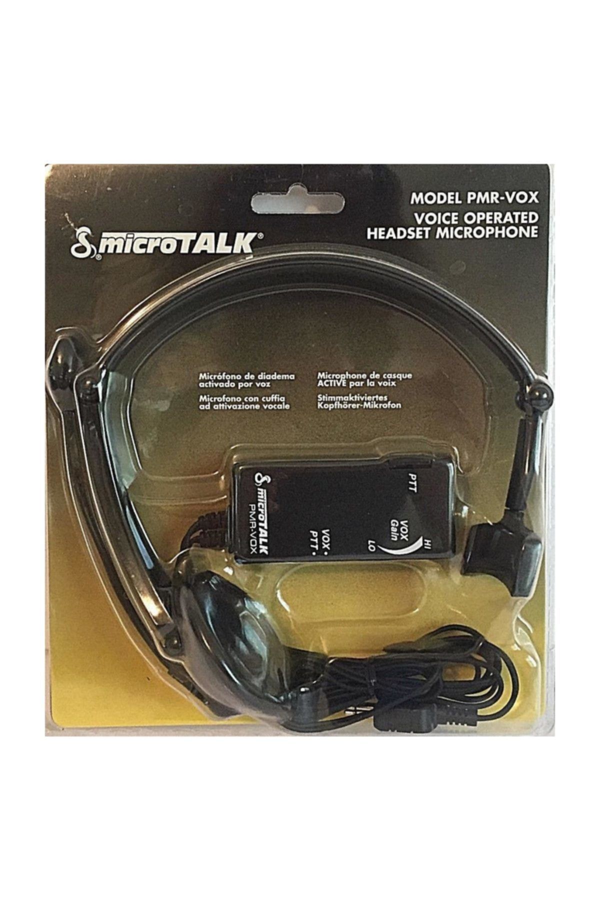 Stanley Cobra Microtalk Ses Kumandalı Mikrofon Kulaklık Set Aselpmr-vox