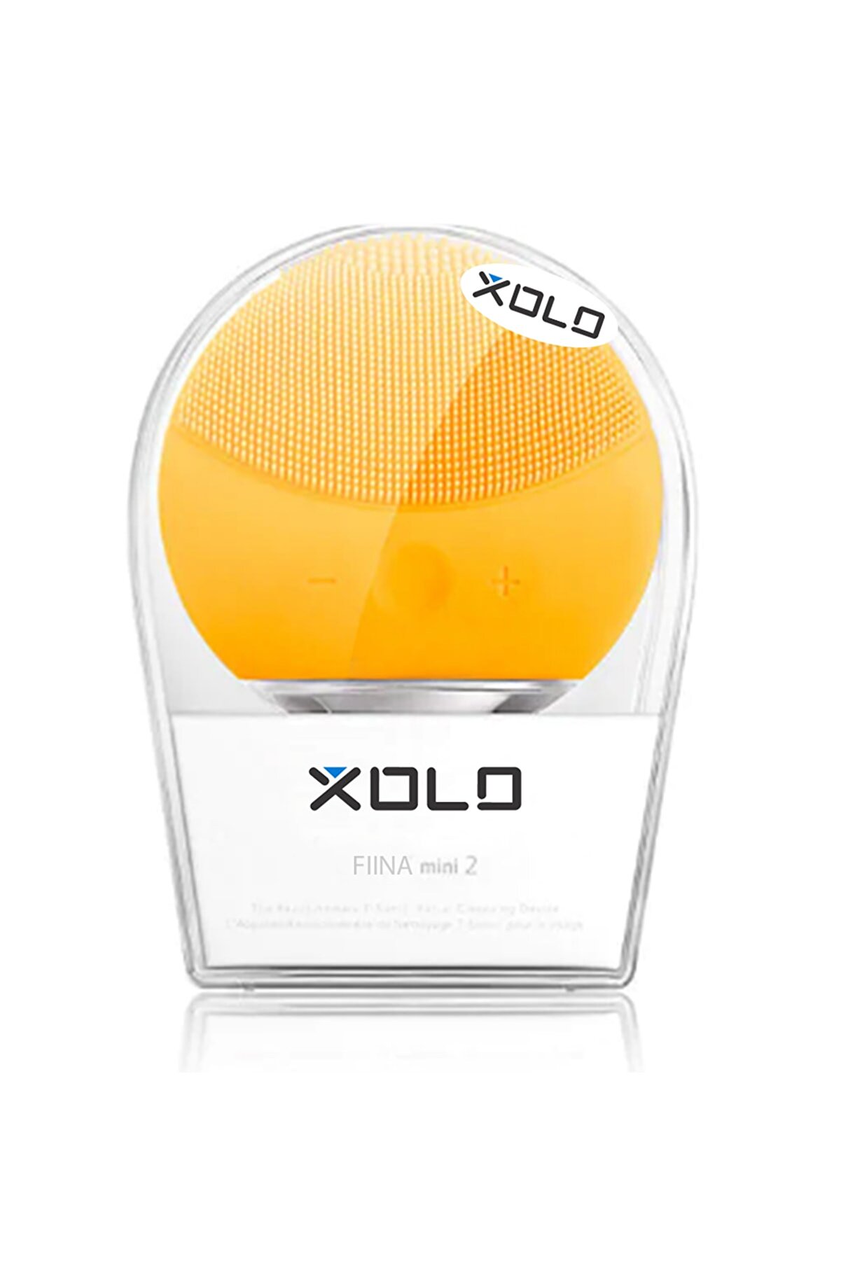 Xolo Sarı Şarj Edilebilir Silikon Yüz Temizleme Cihazı ve Masaj Aleti 8816581011697