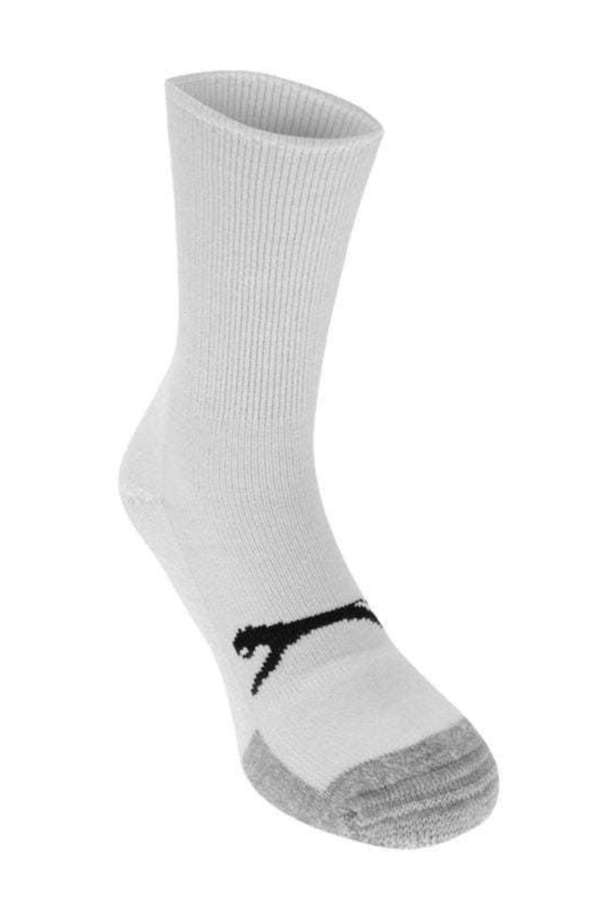Slazenger Cushion Pro Tennis Sock Unisex Beyaz Tenis Çorabı 2 Li