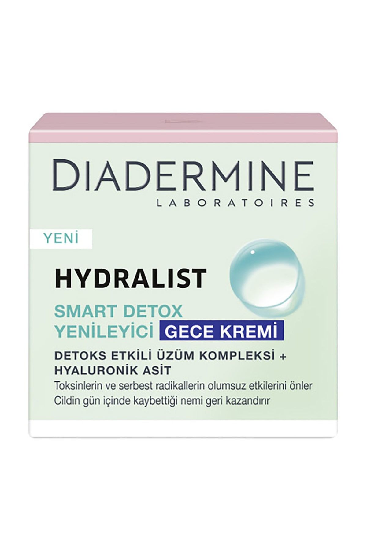 Diadermine Diadermine Hydralist Gece Kremi Smart Detox 50 Ml