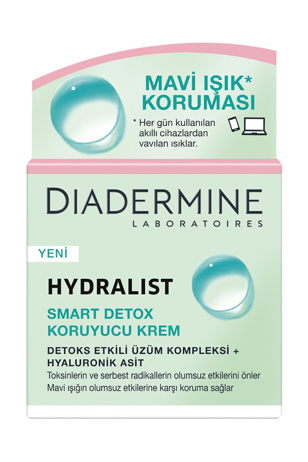 Diadermine Hydralist Koruyucu Krem Smart Detox 50Ml