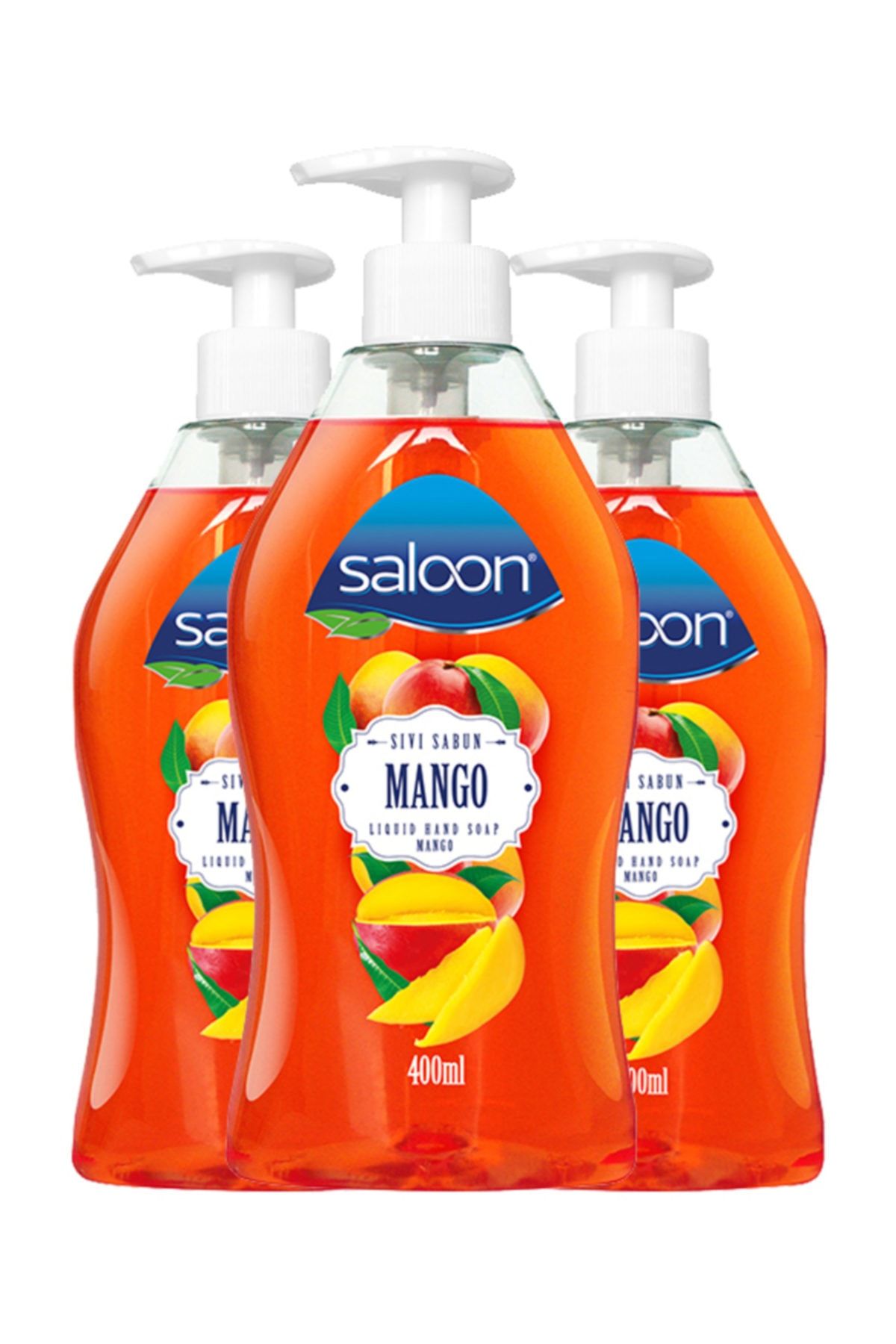 Saloon Sıvı Sabun 400 Ml Mango X 3'lü Paket