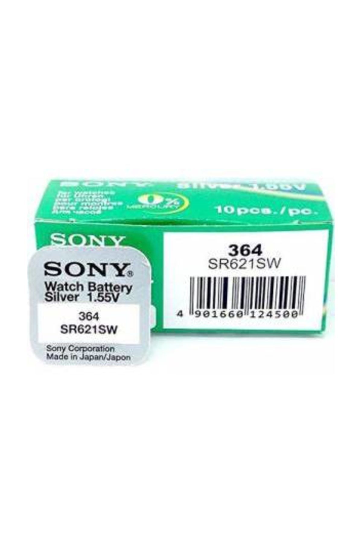 Sony Sr621sw 364 Saat Ve Cihaz Pili 10 Adet,one Size