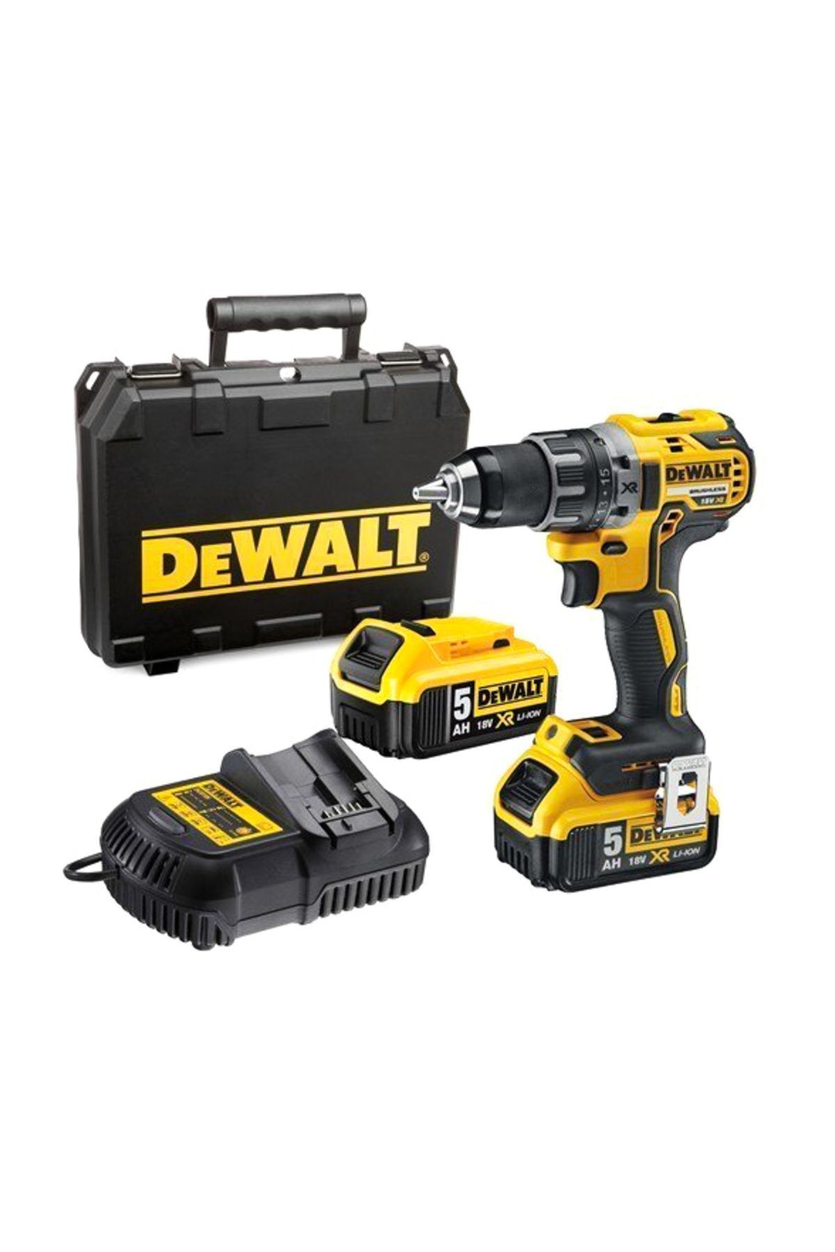 Dewalt DCD996P2 18Volt/5.0Ah Li-ion Çift Akülü Kömürsüz Darbeli