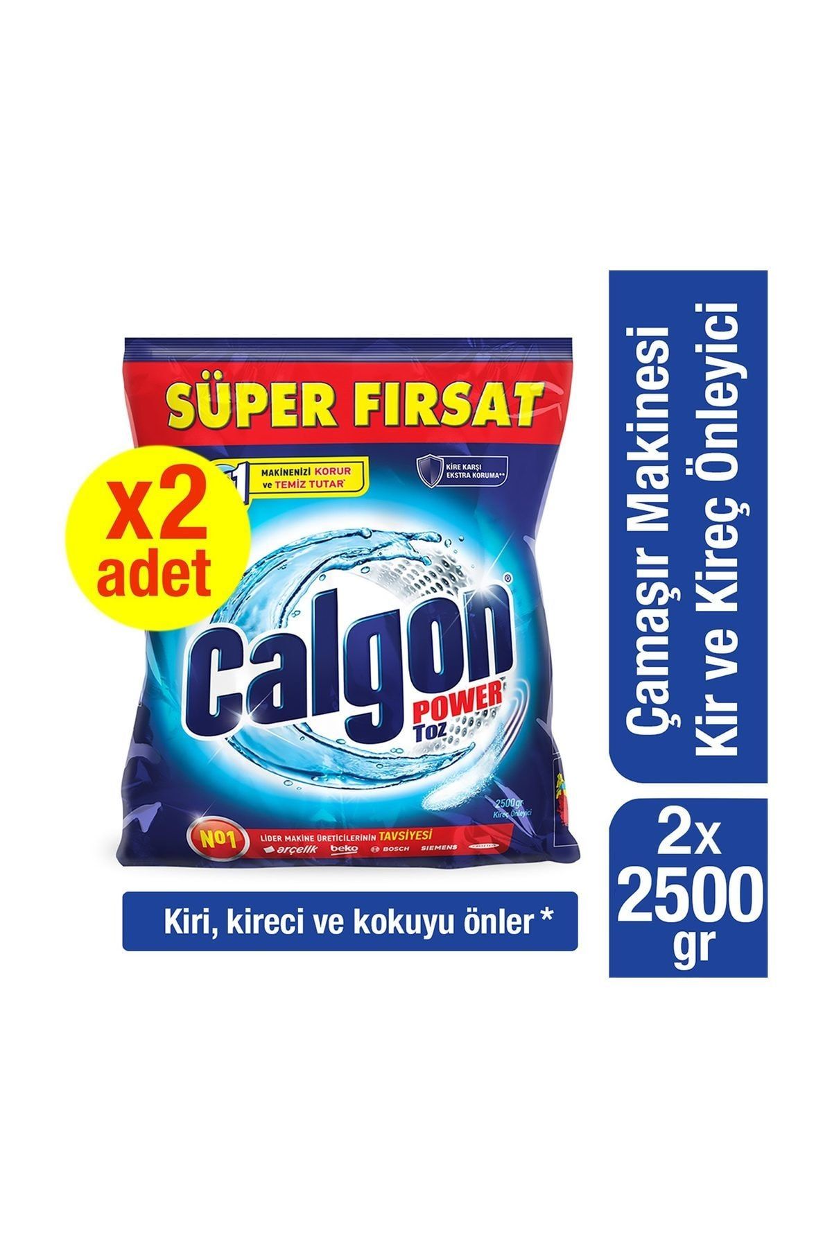 Calgon Calgon Çamaşır Makinesi Kireç Önleyici Toz 2 x 2500 gr
