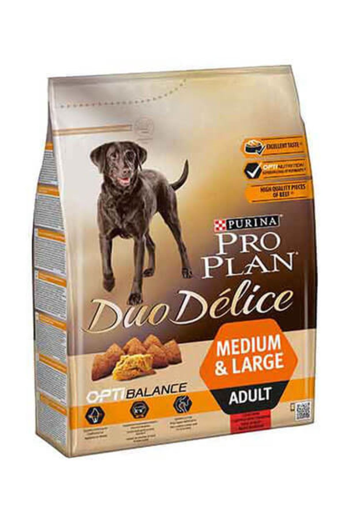 Pro Plan Duo Delice Beef Parça Etli Yetişkin Köpek Maması 10 kg