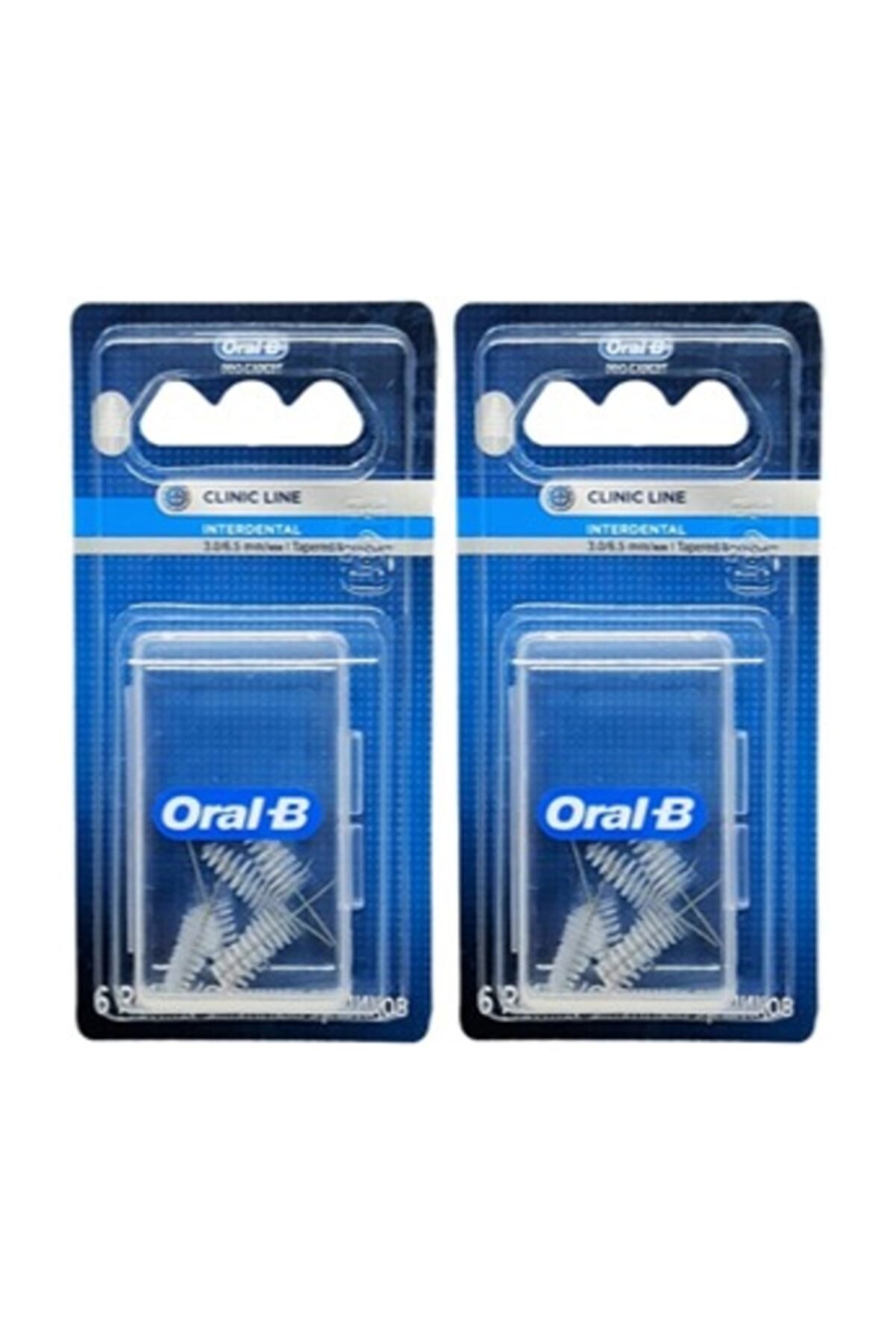 Oral-B Oral B Arayüz Fırçası Yedek Başlık Eğimli 3.0/6.5mm 6'lı X 2 Adet