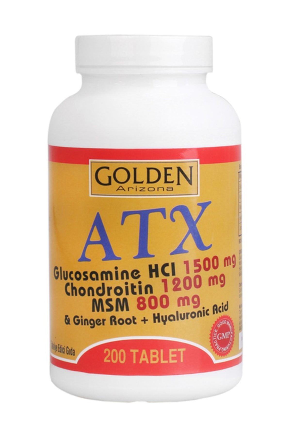 Ncs Golden Arizona Atx Glucosamine Chondroitin Msm 200 Tablet