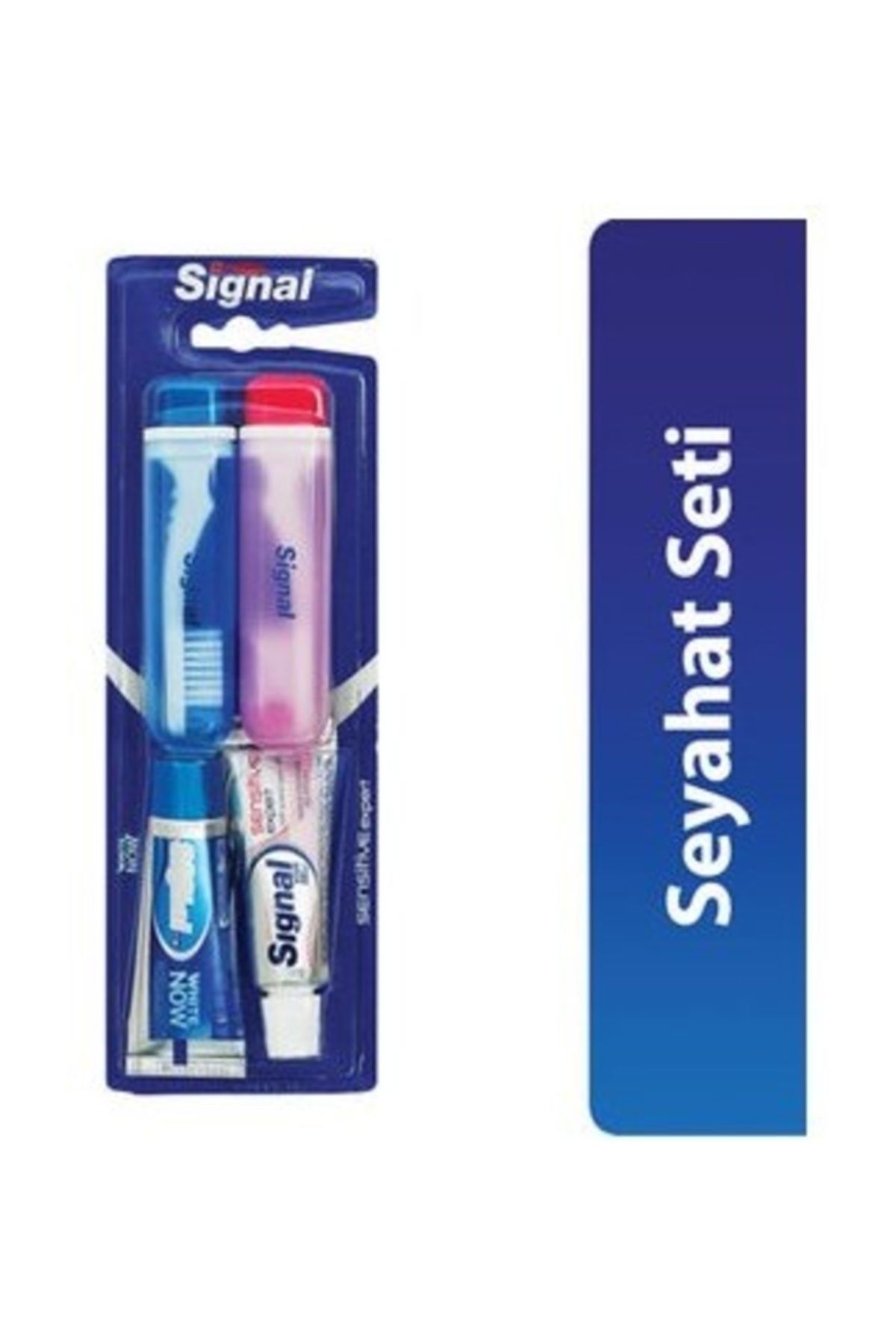 Signal Özel Seyahat Seti Diş Fırçası - Diş Macunu
