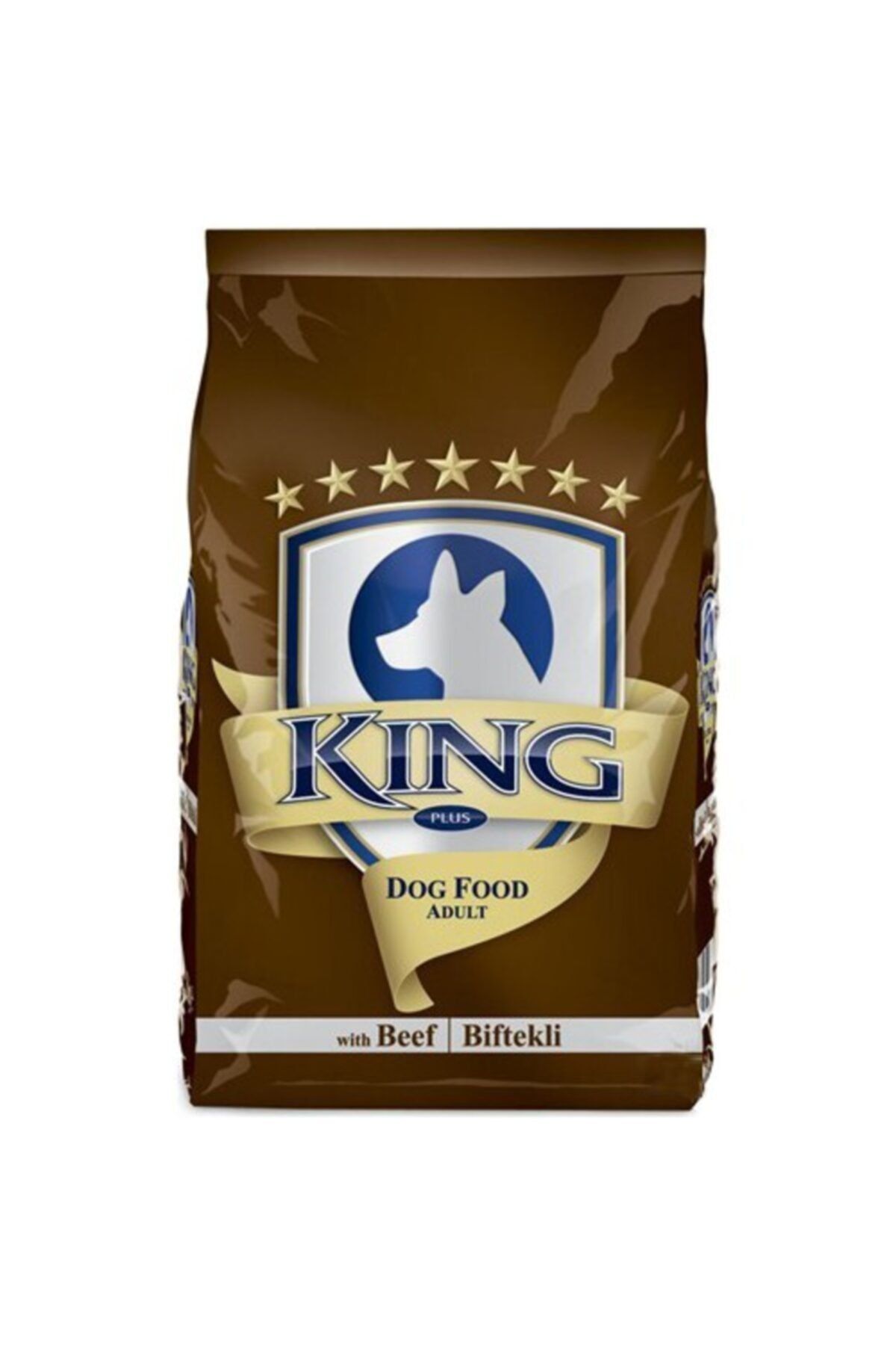 King Biftekli Tek Öğünlük Dost Köpek Maması 150 gr