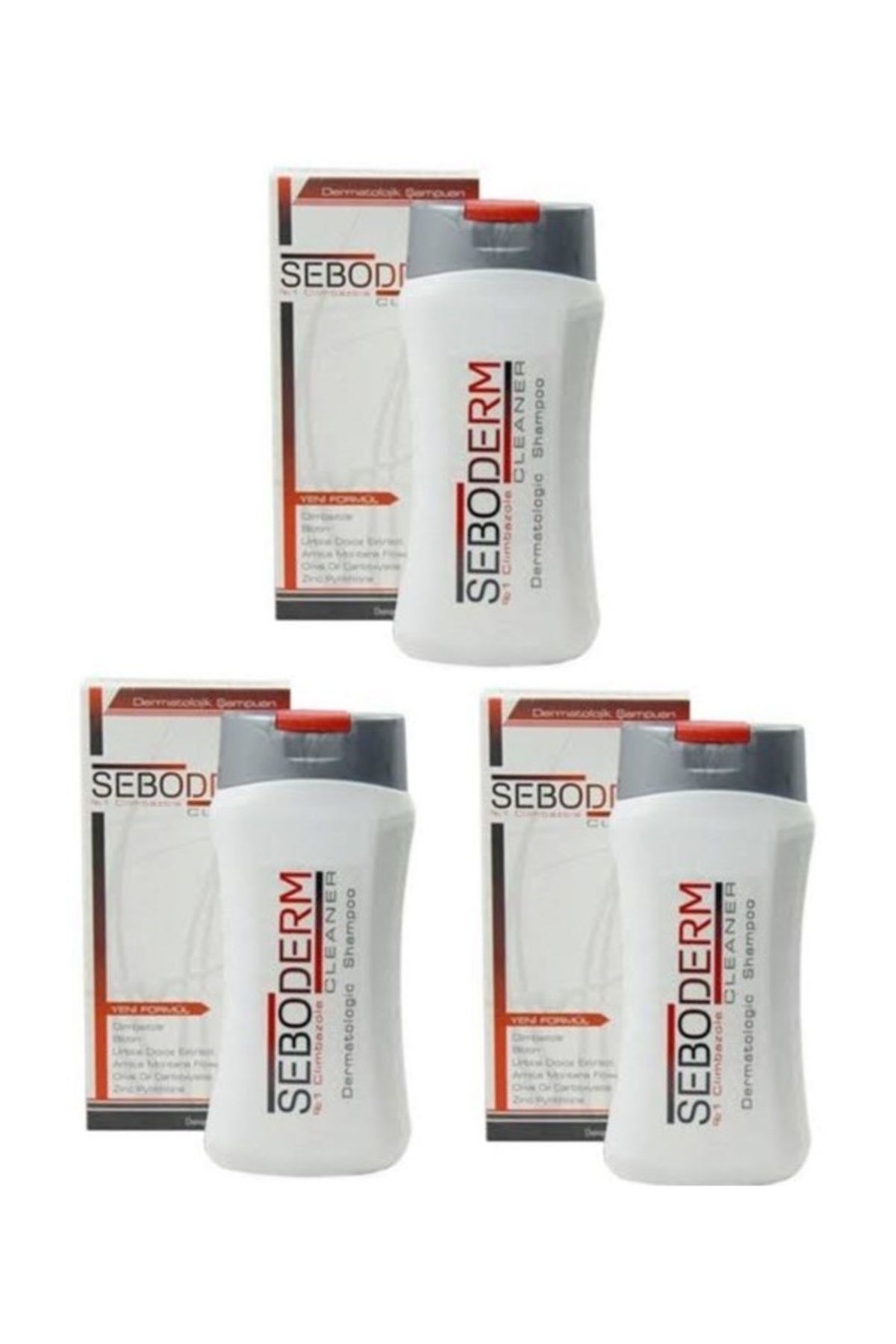 Seboderm 300 Ml Şampuan 3 Adet