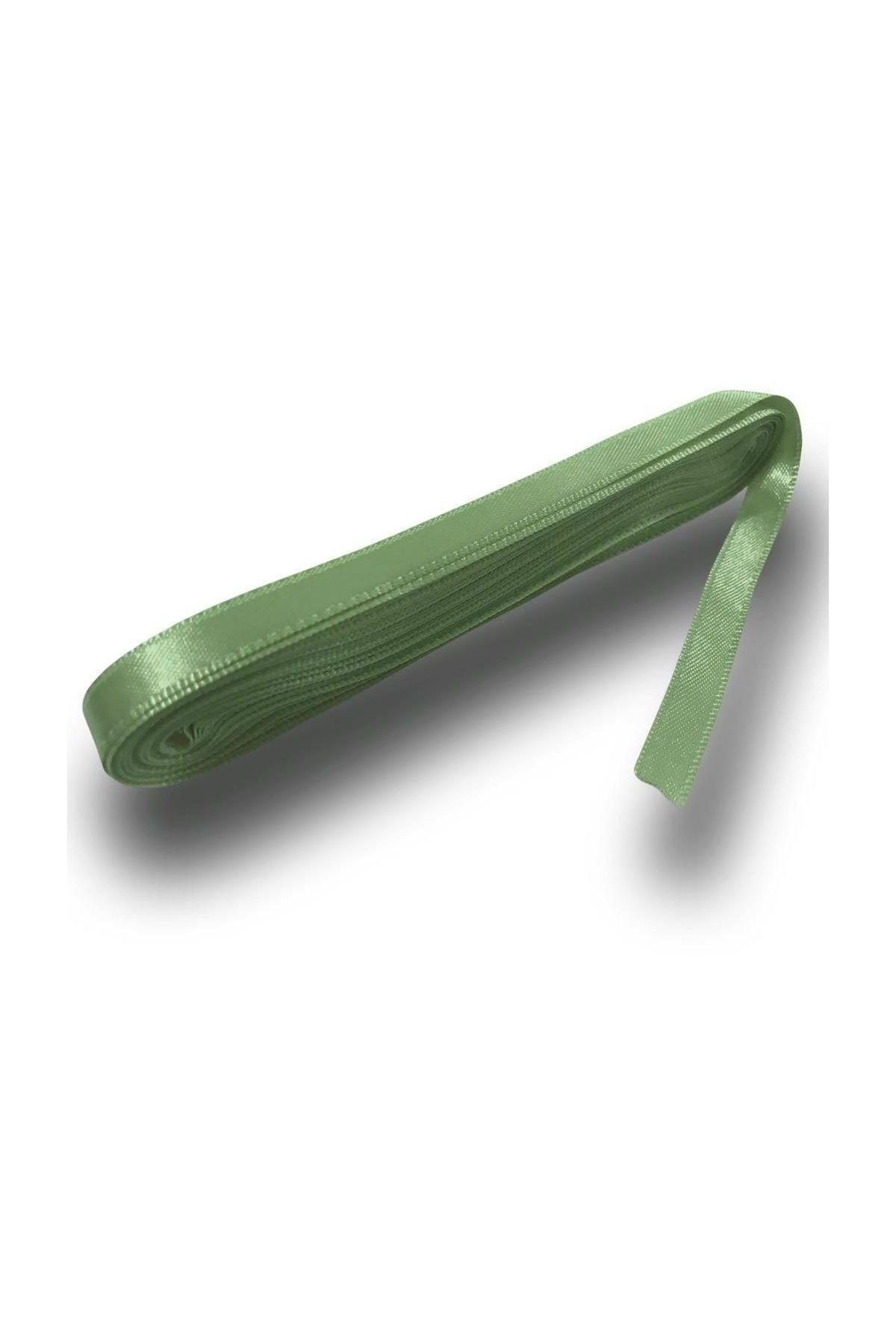 Parti Dolabı 1 Adet 1cm Mint Yeşili Renginde Kurdele, 10 m Uzunluğunda Kurdela