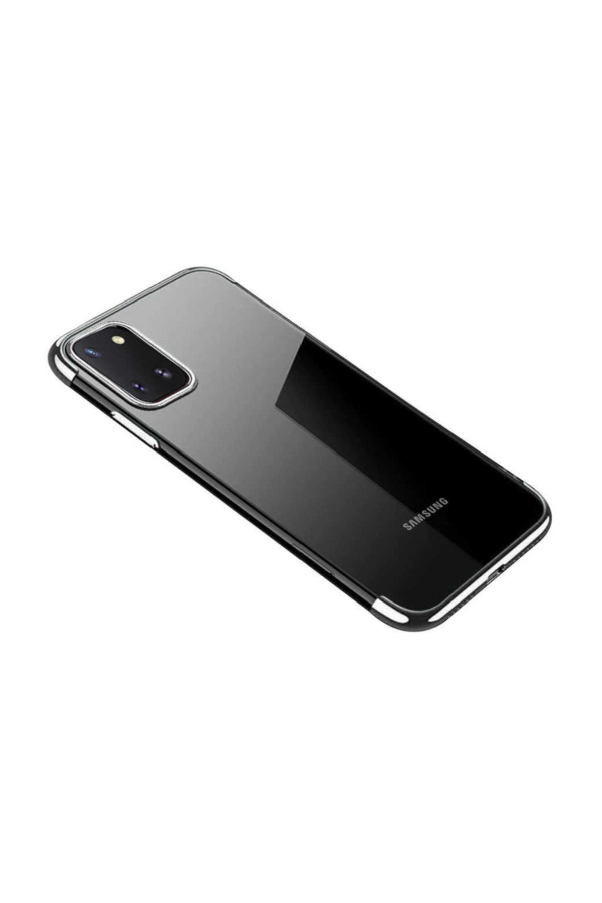 Dijimedia Galaxy A81 Ve Note 10 Lite Uyumlu  Dört Köşeli Lazer Silikon
