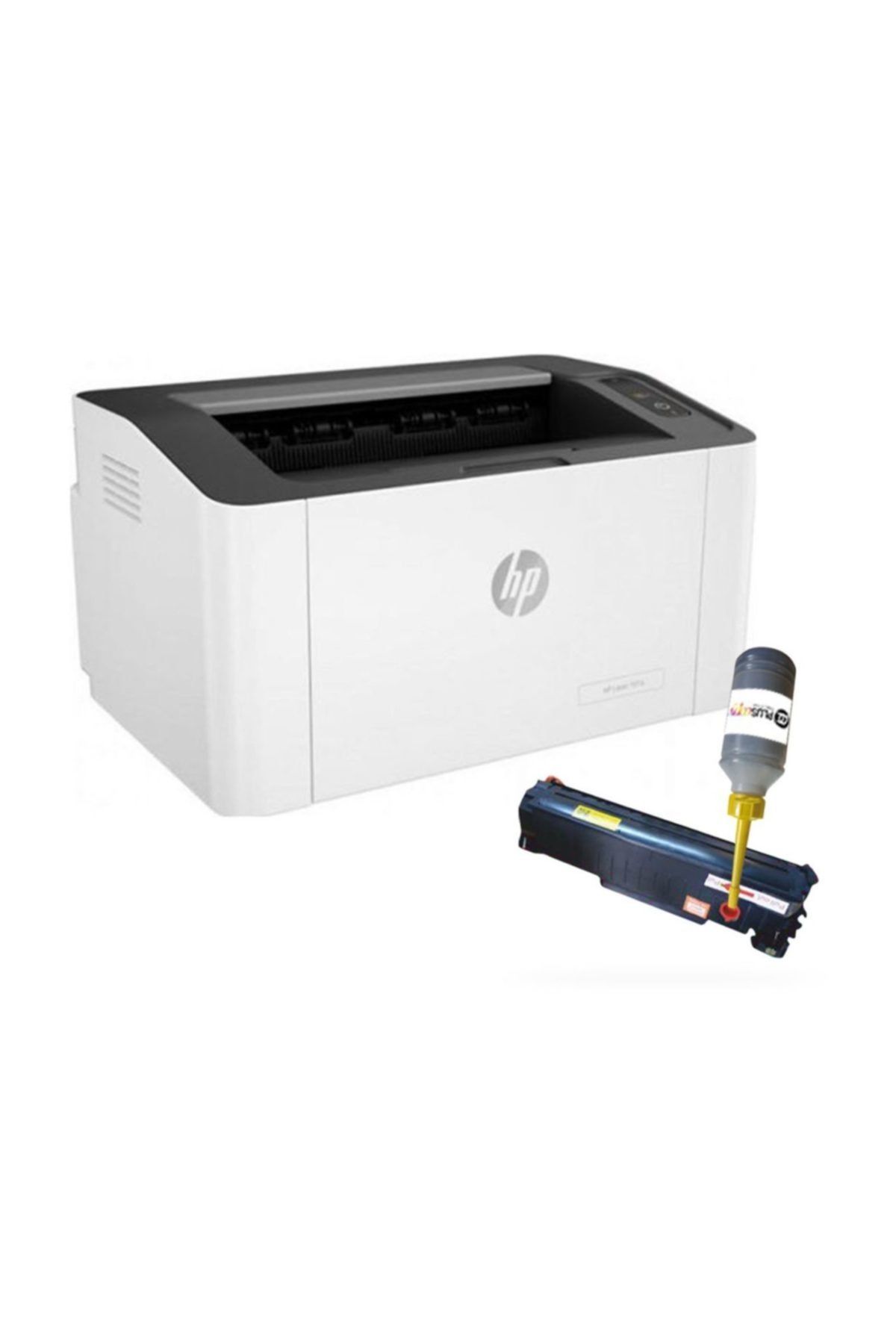 HP 107w Dolan Tonerli 4zb78a Lazer Yazıcı Sınırsız Chipli