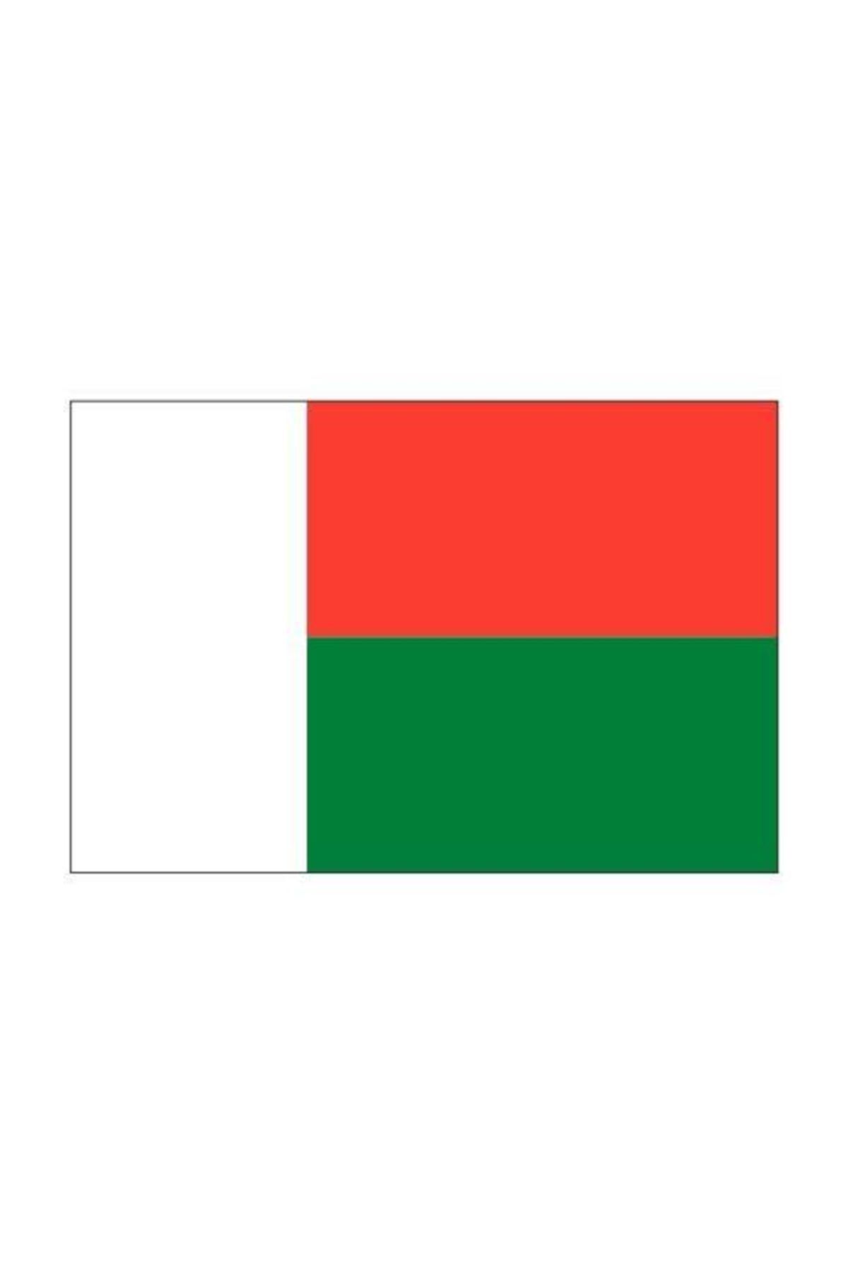 Genel Markalar Madagaskar Masa Bayrağı (direğiyle Birlikte)