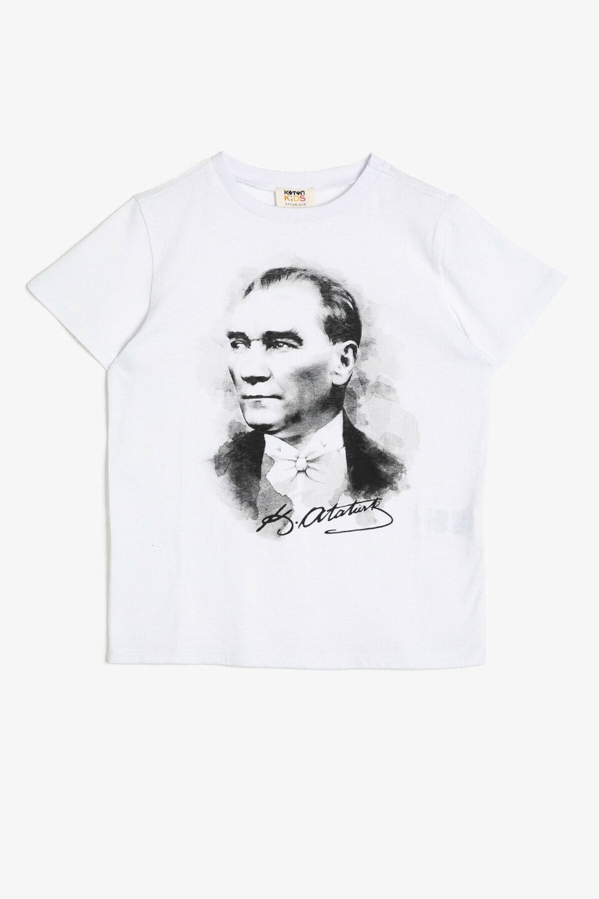 Koton Erkek Çocuk Atatürk Baskili T-Shirt