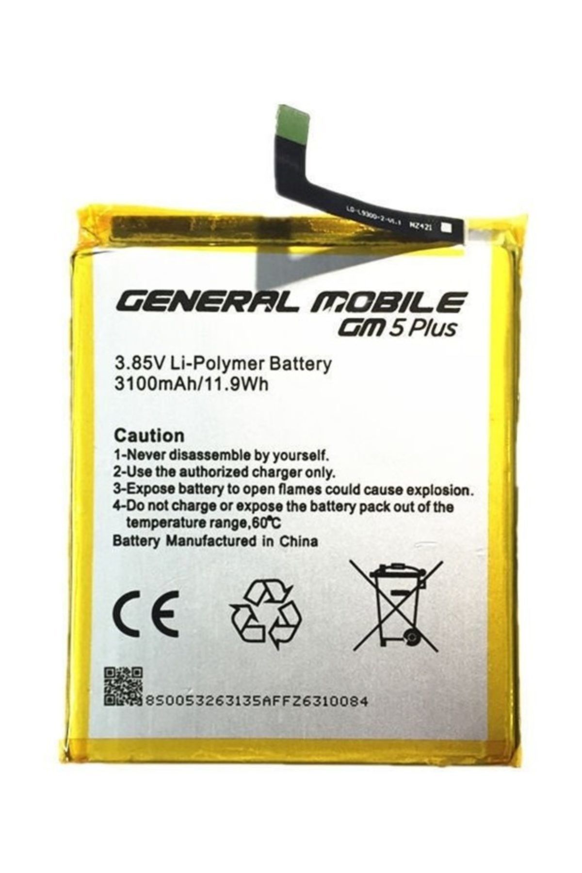 General Mobile Technophone General Mobil Gm5 Plus Batarya Pil