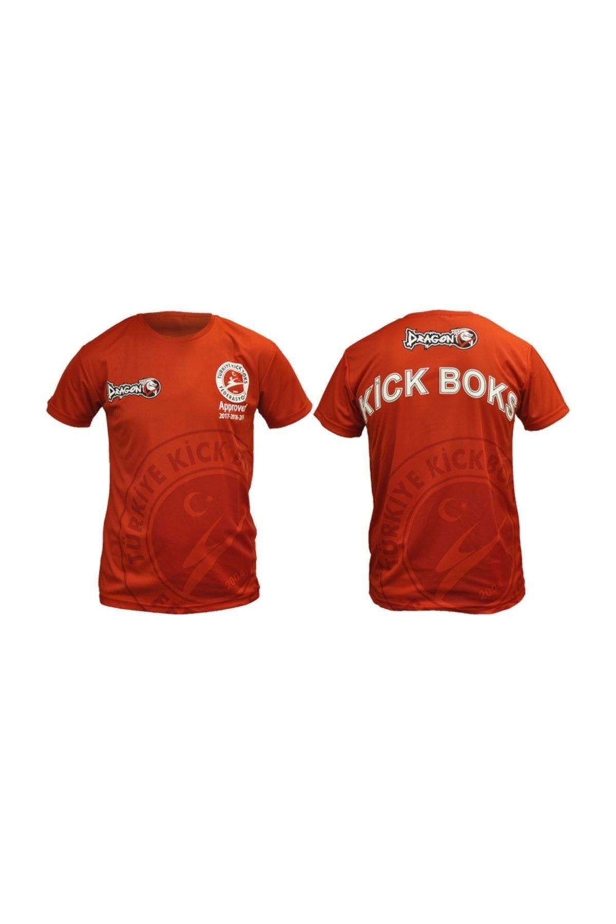 Dragondo Kf2018 Kick Boks Tişörtü Kırmızı