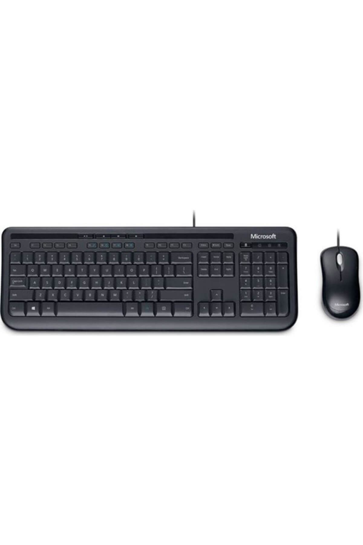 Microsoft Wired Desktop 600 Kablolu Klavye Mouse Set 3J2-00018