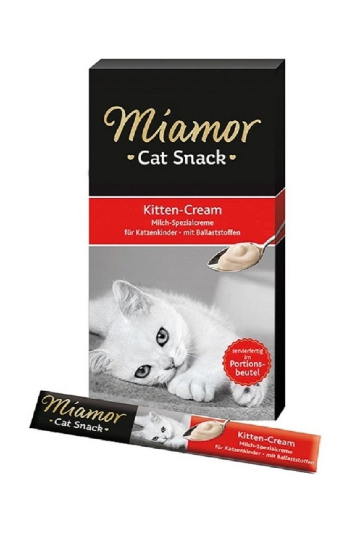 Miamor Kitten Cream Süt Kremalı Tamamlayıcı Yavru Ödülü 5 x 15 gr