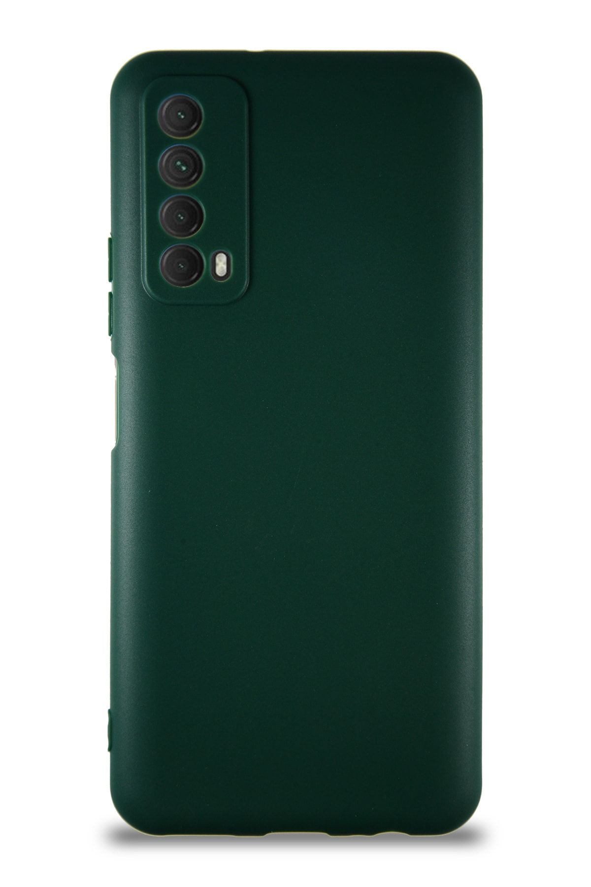 dearcover Huawei P Smart 2021 Kılıf Soft Premier Renkli Silikon Kapak - Yeşil