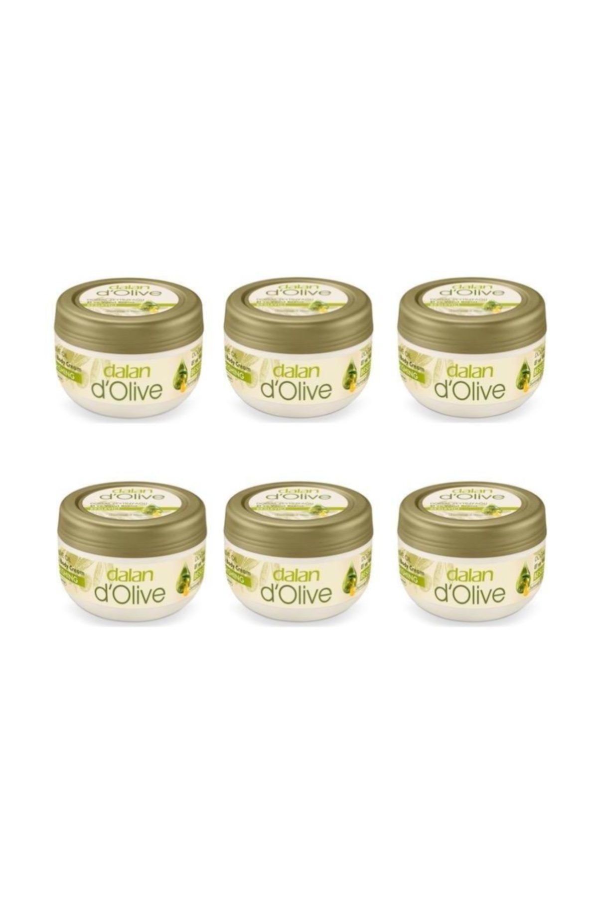 Dalan olive Krem Kavanoz 150 ml 6'lı Set