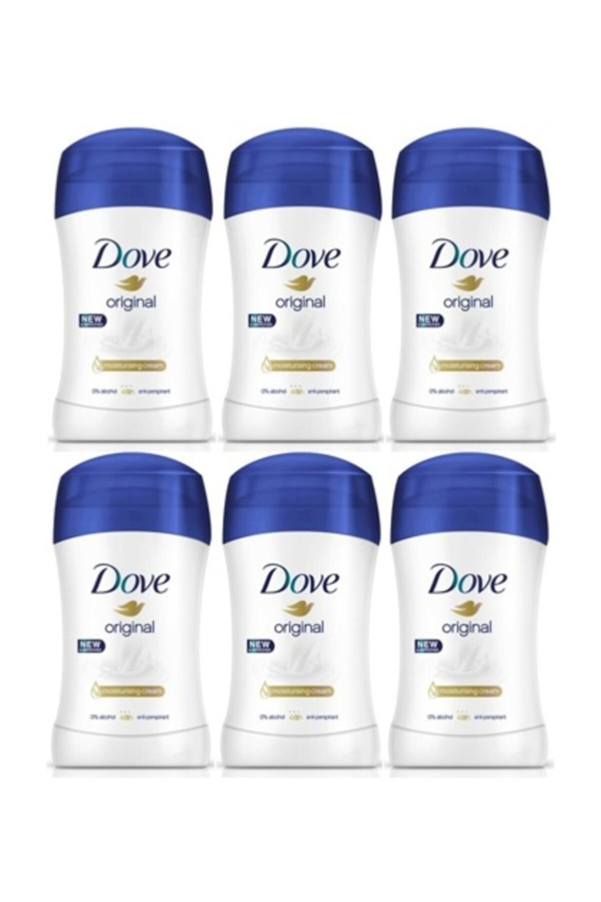 Dove Deodorant Stick Original 40 Ml X 6 Adet