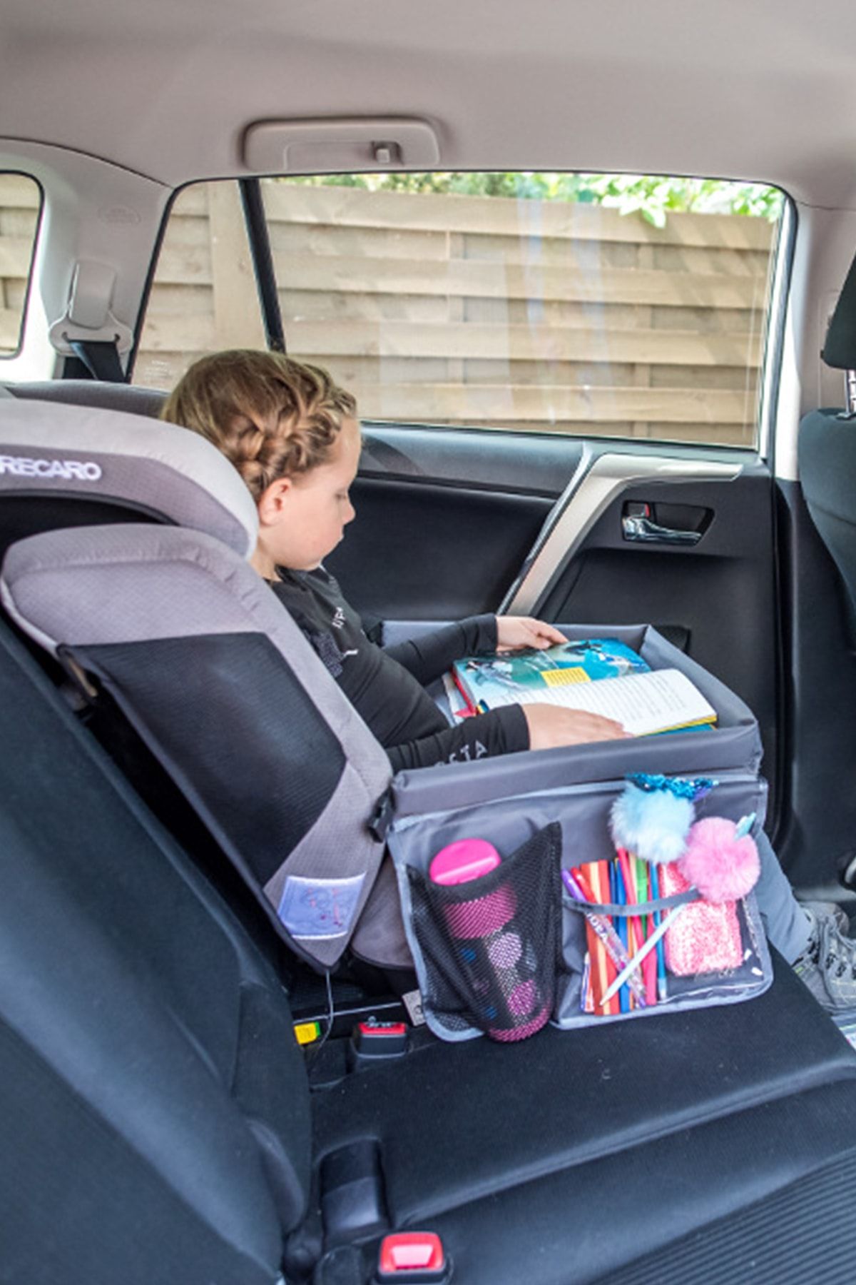 BYENS Oto Koltuğu Çocuk Aktivite Masası Eğitici Bebek Arabası Gereçleri Araç Sehpası Koltuk Aksesuarı