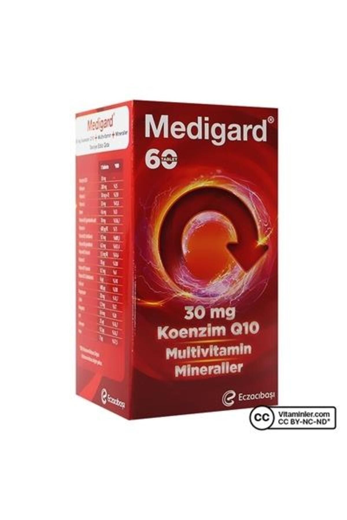 MEDİGARD Medigard Vitamin Mineral Compleks CoQ10 60 Tablet