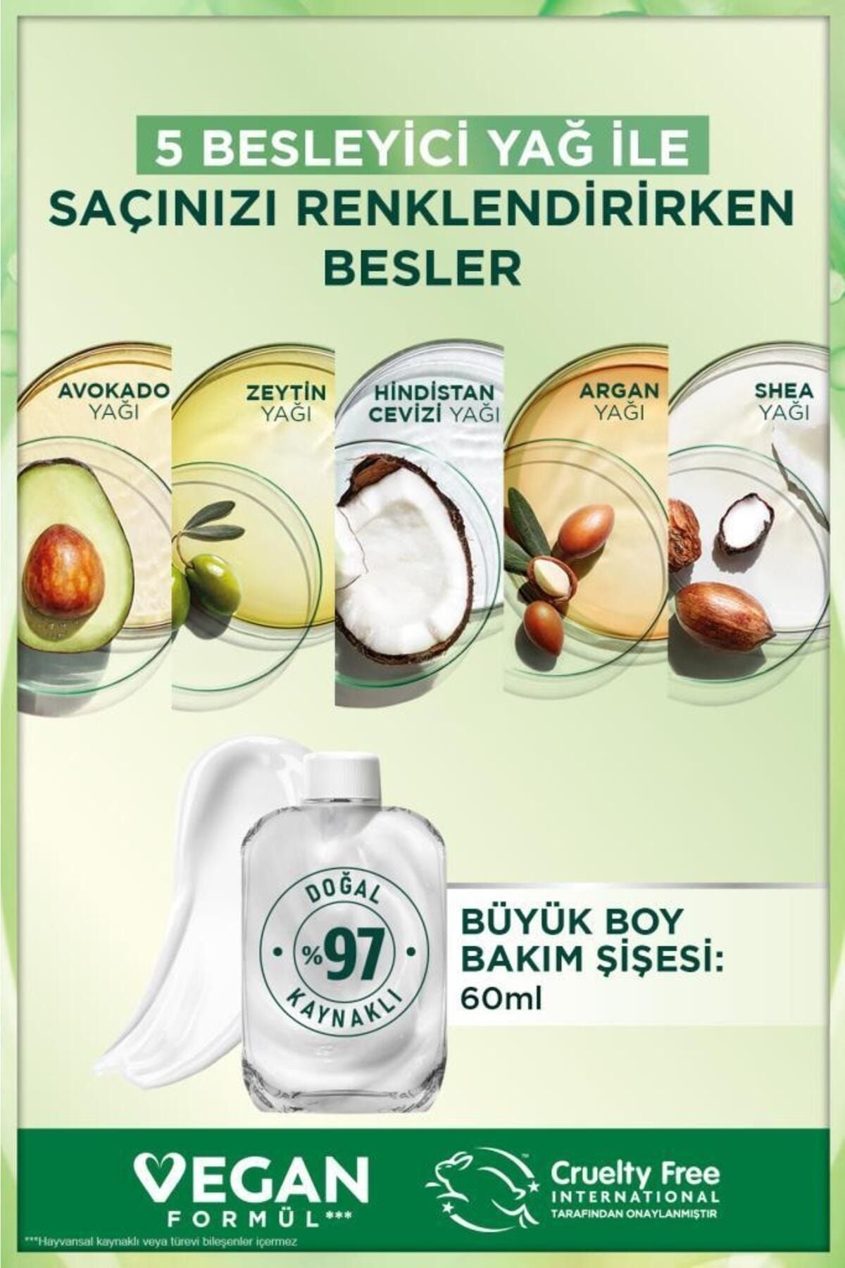 Nutrisse Yoğun Besleyici Kalıcı Krem Saç Boyası 8N Bal Köpüğü_3