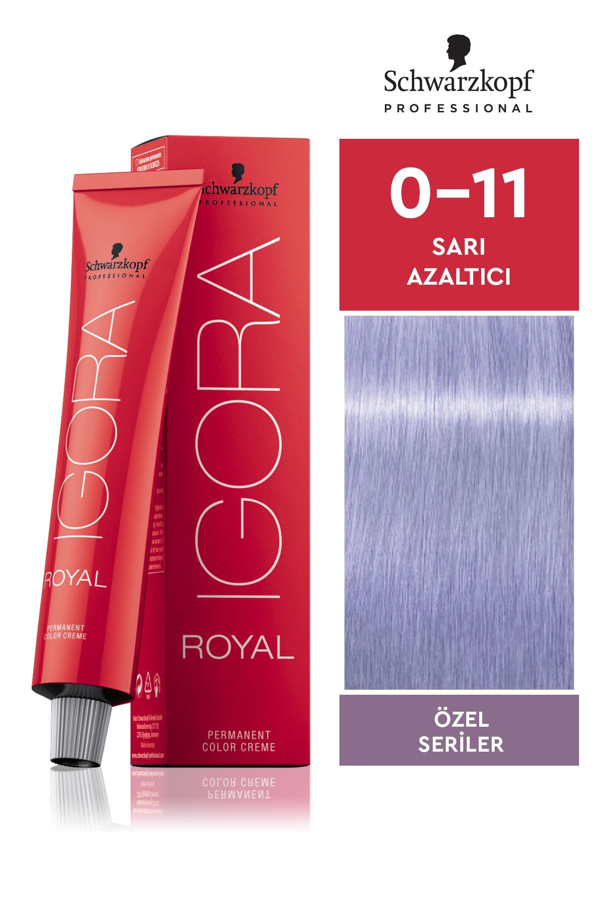 Igora Royal Özel Seriler 0-11 Sarı Azaltıcı Saç Boyası 60ml