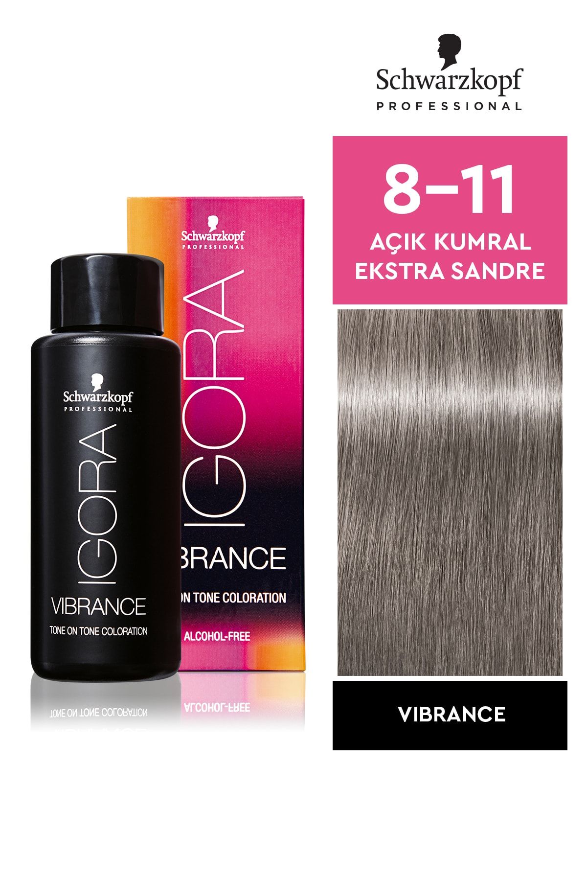 Igora Vibrance 8-11 Açık Kumral Ekstra Sandre Saç Boyası 60ml