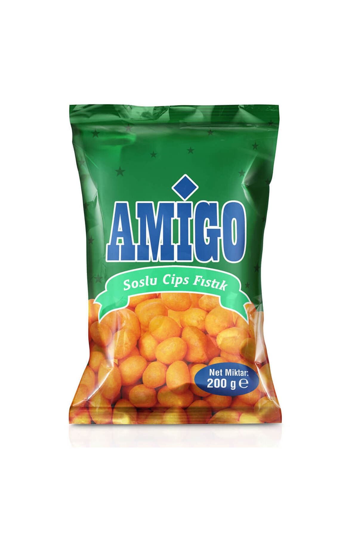 Amigo Soslu Cips Fıstık 200 gr *5