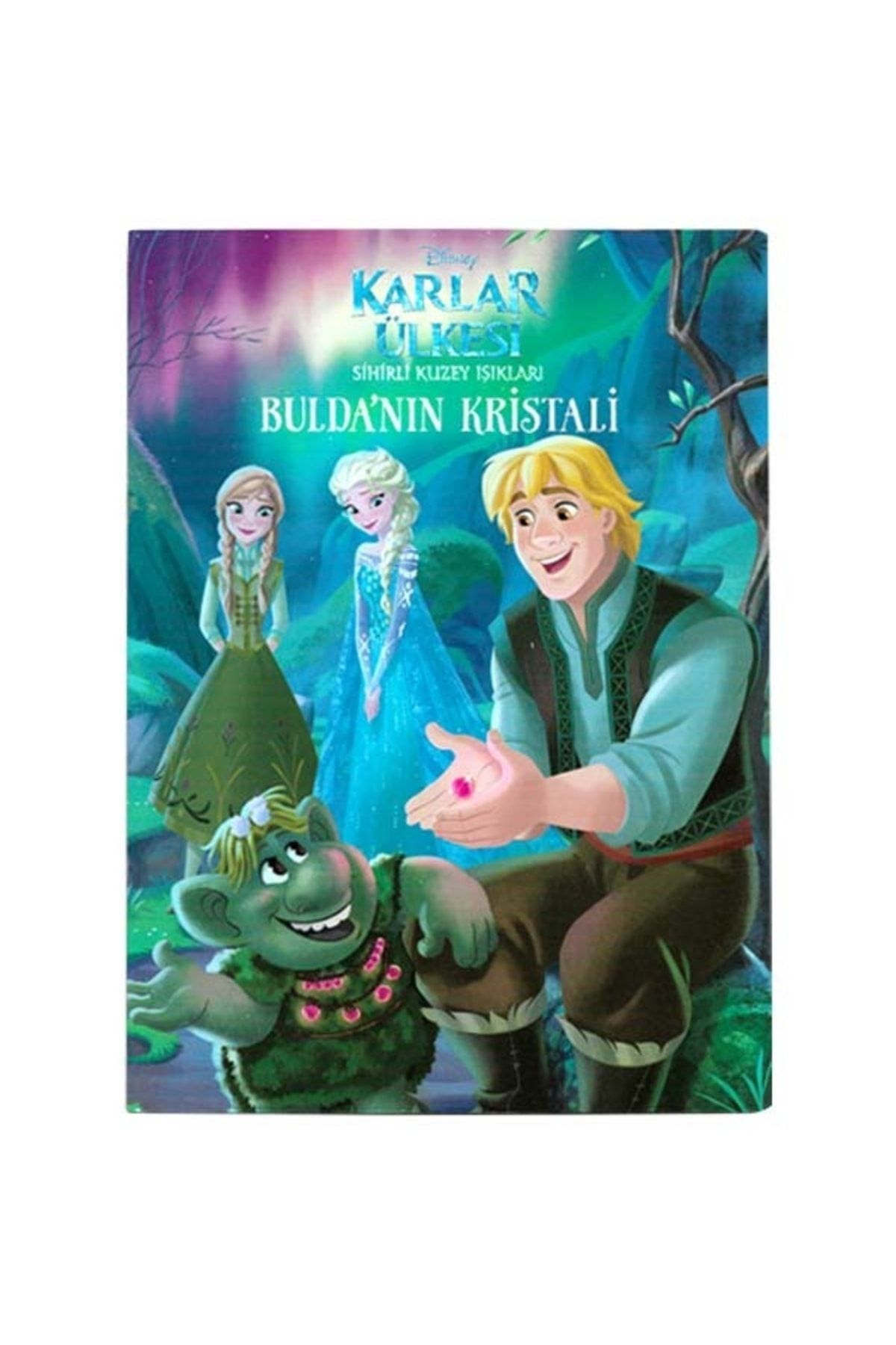 DİSNEY Disney Frozen Karlar Ülkesi Bulda'nın Kristali- Sihirli Kuzey Işıkları Çocuk Kitap Frozen