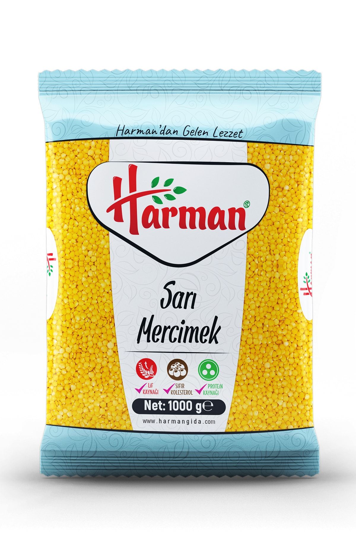 HARMAN GIDA Sarı Mercimek 1000g