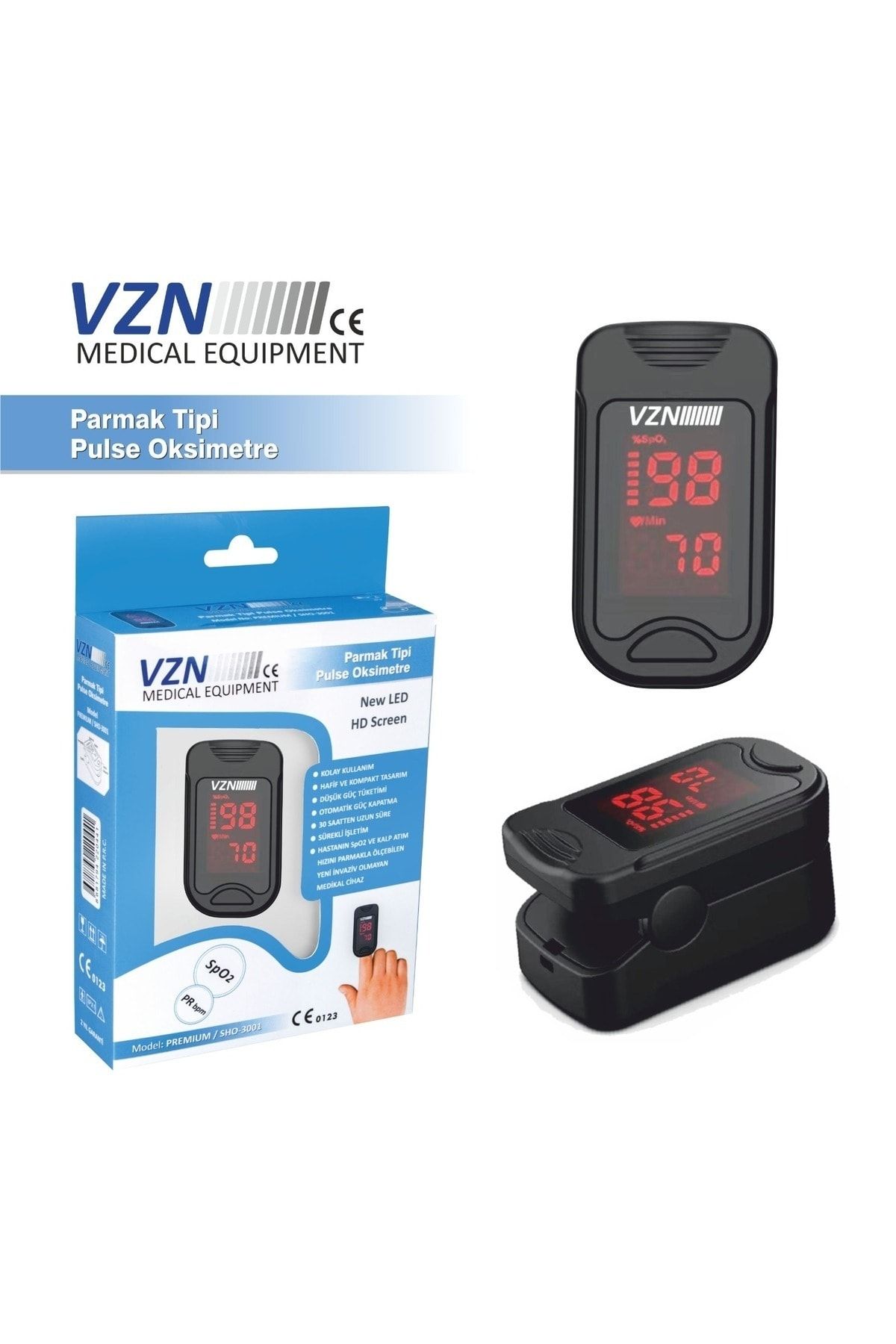 VZN Vzn Pulse Oksimetre
