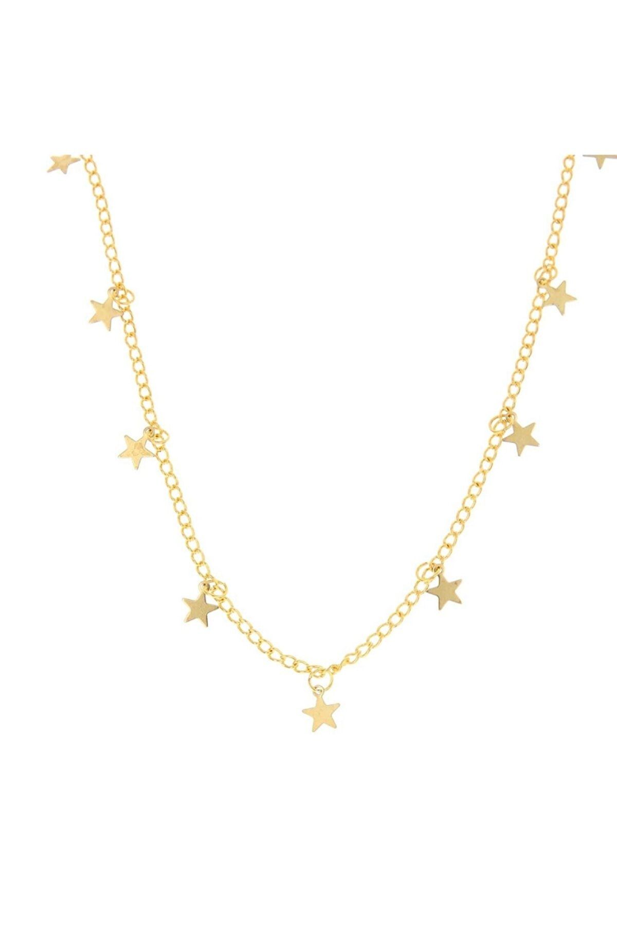 Everglow Jewelry Çoklu Yıldız Gold Kolye