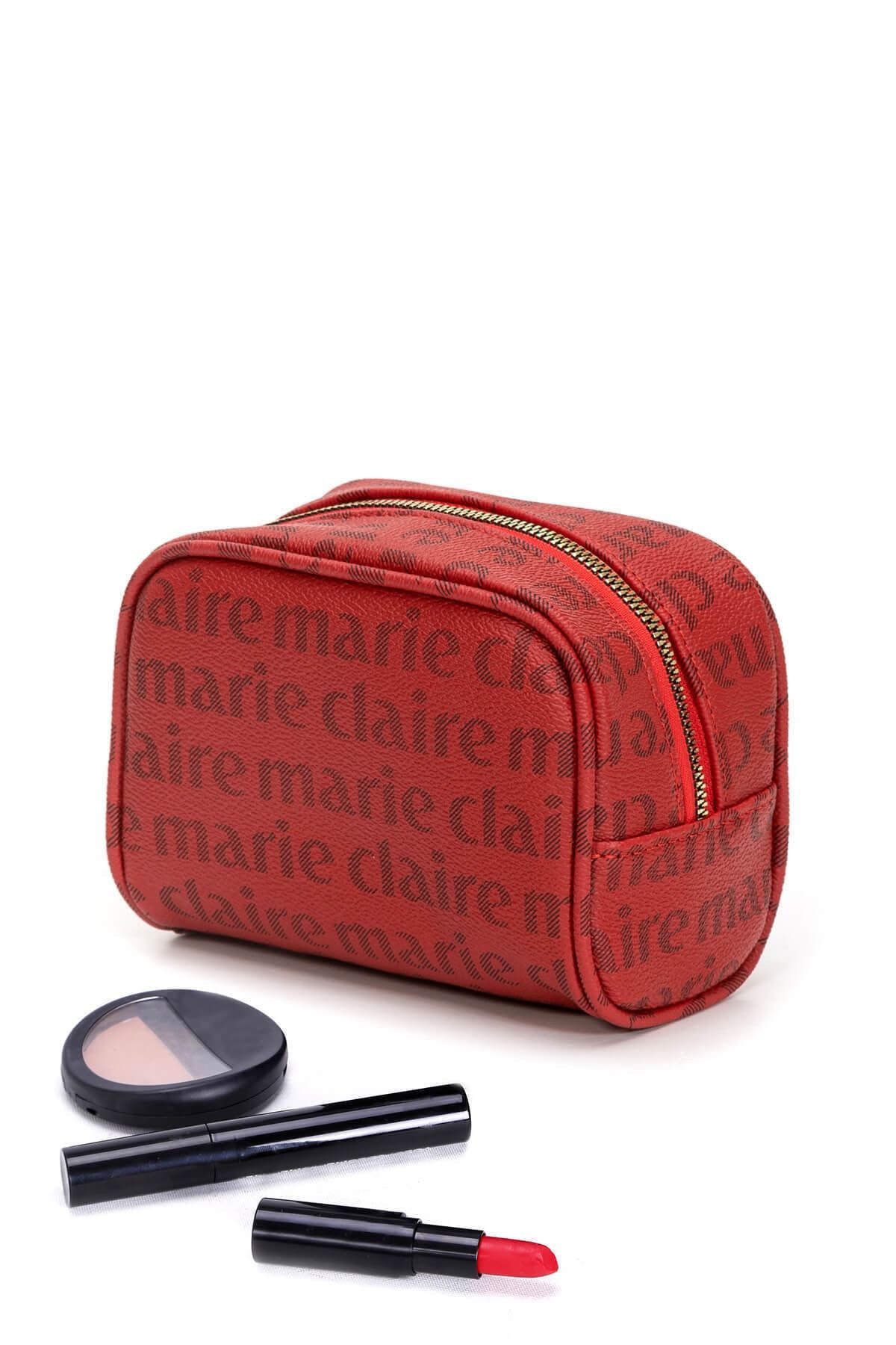 Marie Claire Bordo Kadın Kozmetik Ve Makyaj Çantası Lottie Mc222111282