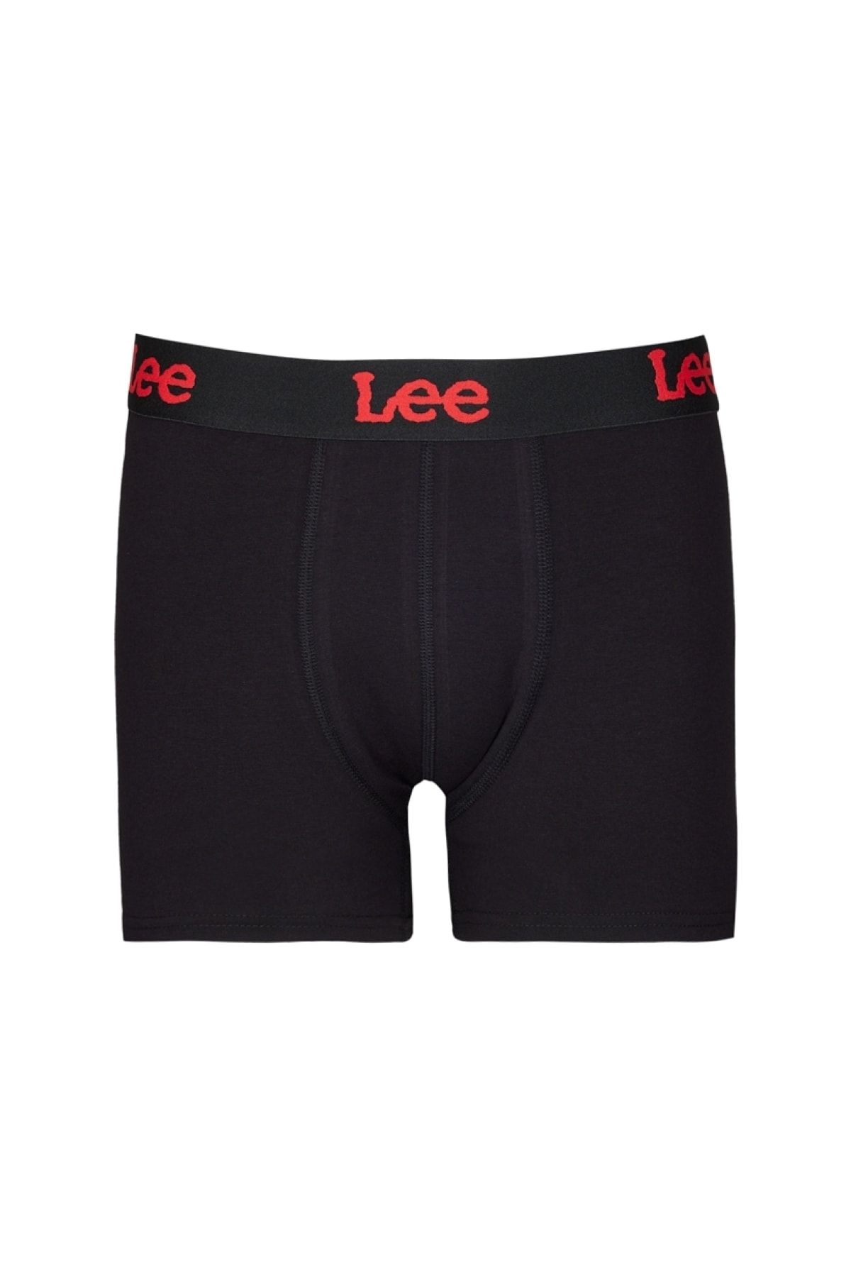 Lee Regular Fit Normal Kesim Siyah Tekli Boxer
