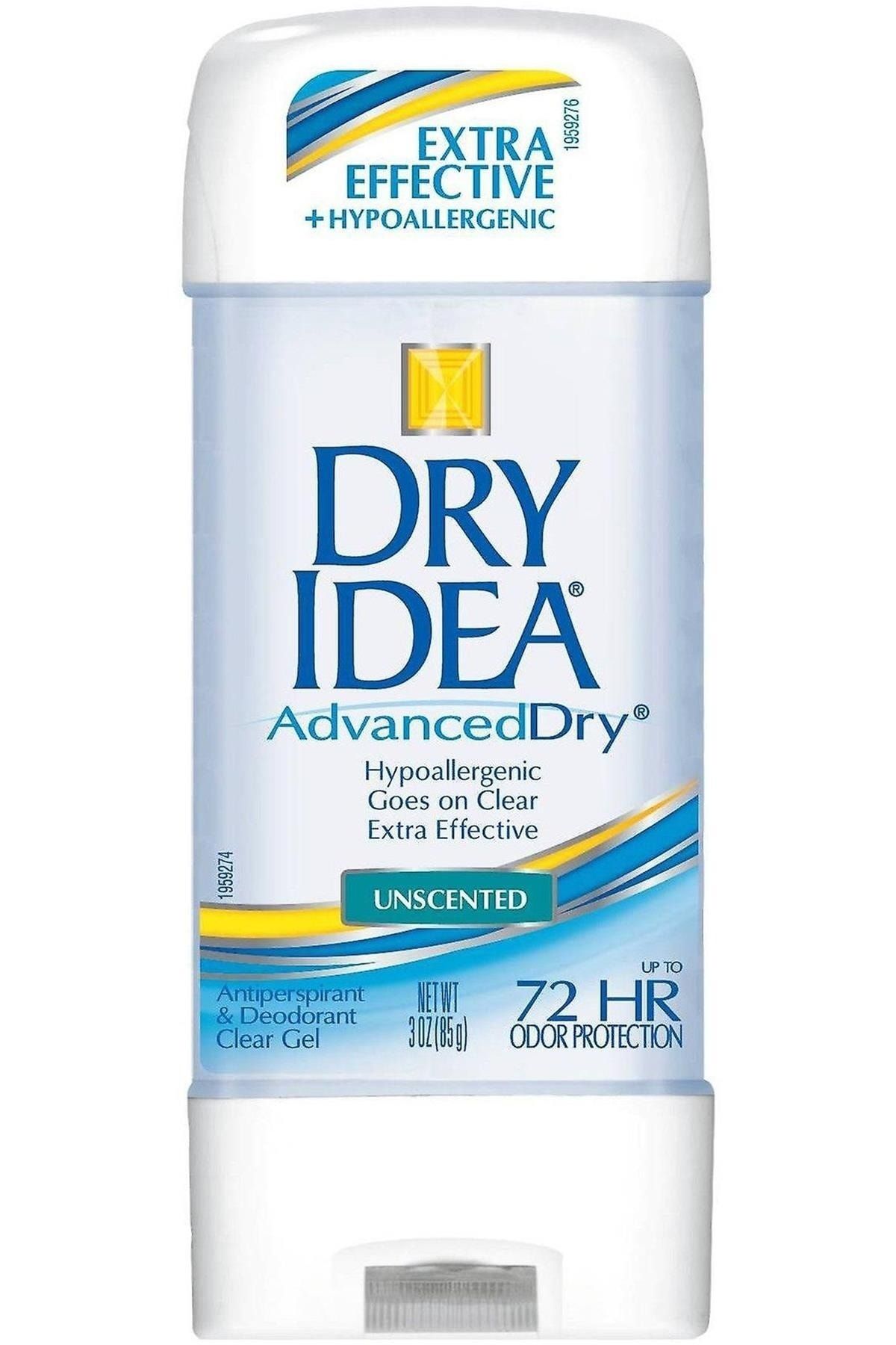 Dry Idea Unscented Antiperspirant Deodorant Jel 85gr