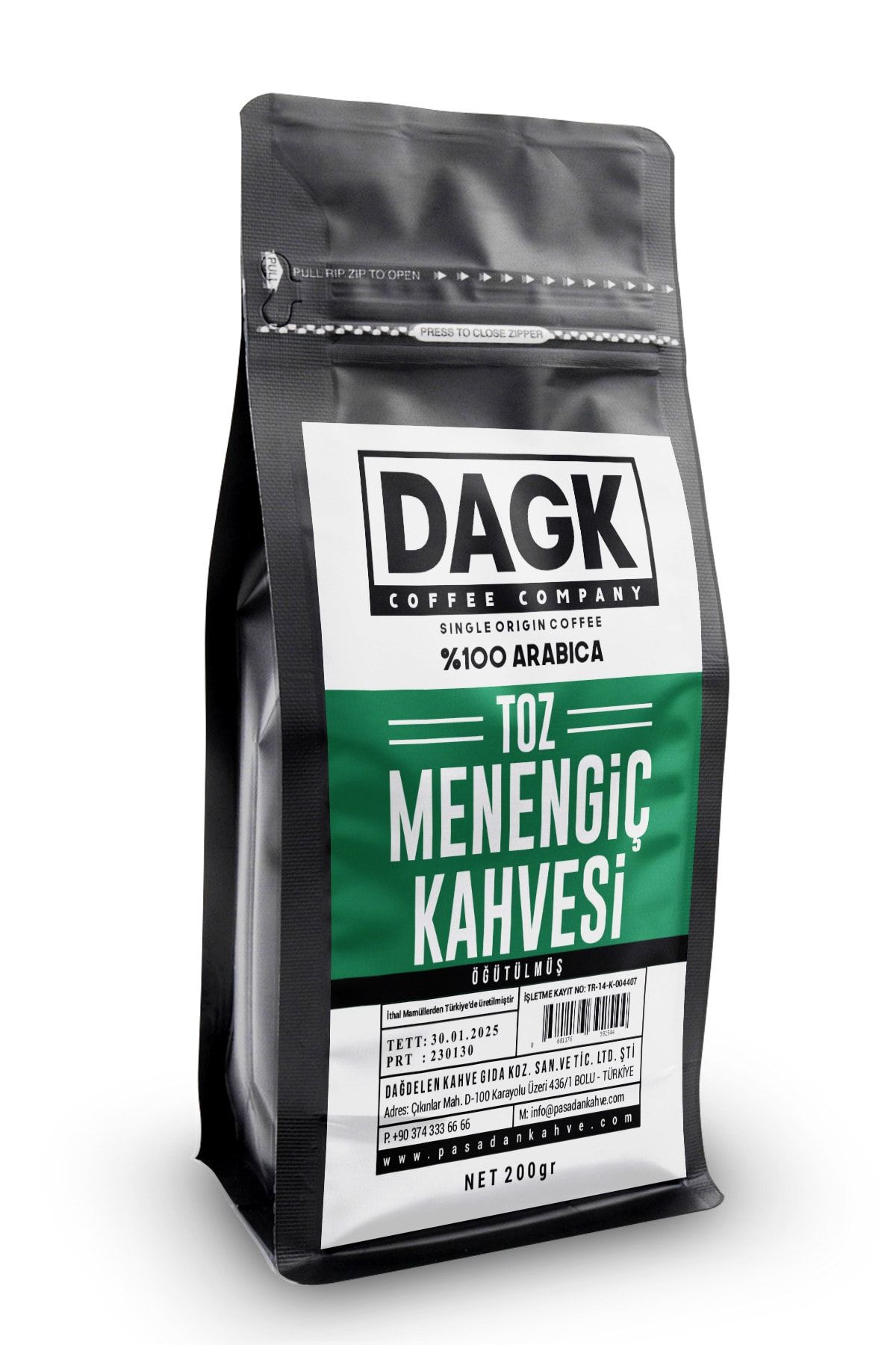 Dagk Toz Menengiç Kahvesi 200g