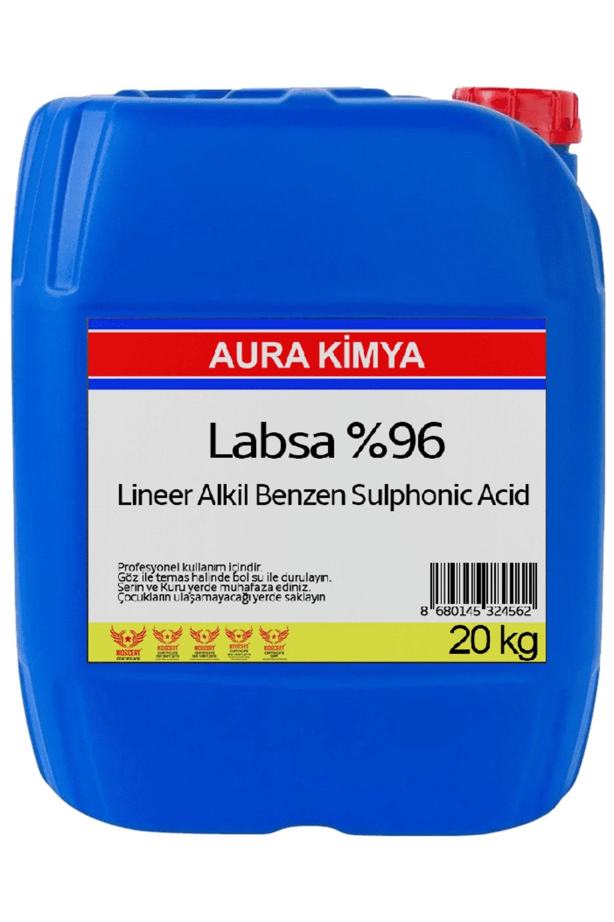 Aura Kimya Labsa %96 Lineer Alkil Benzen Sulphonic Acid 20 Kg