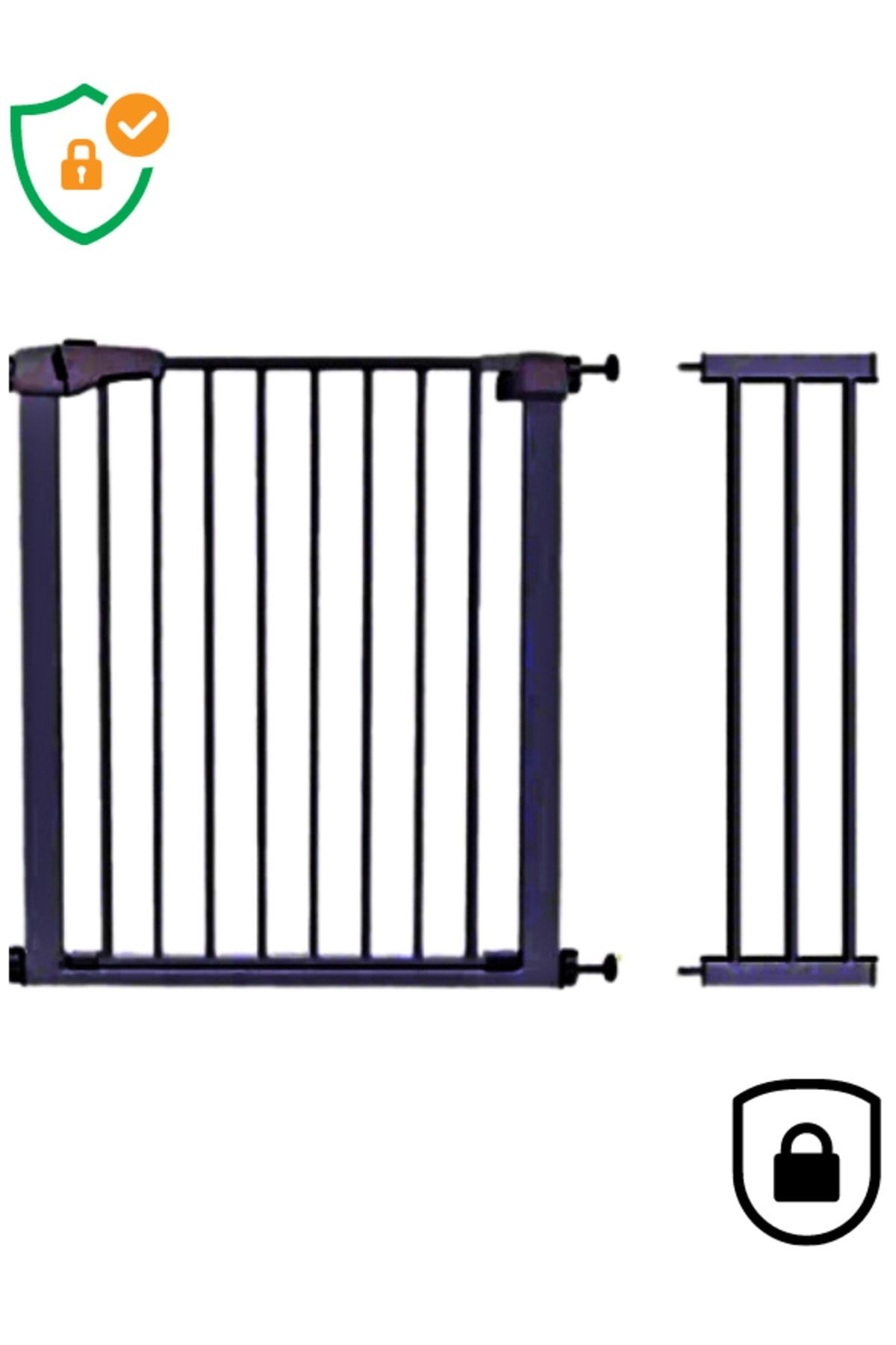 AYVELLA Bebek Çocuk Güvenlik Kapısı 75 - 106 cm Genişllik Bariyer Kilitli Merdiven Korumalığı Emniyetli
