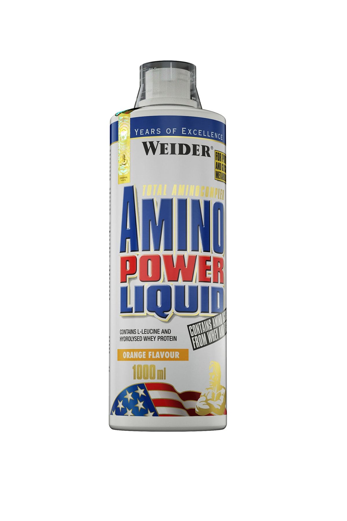 Weider AMINO POWER LIQUID 1000 ml (Portakallı)