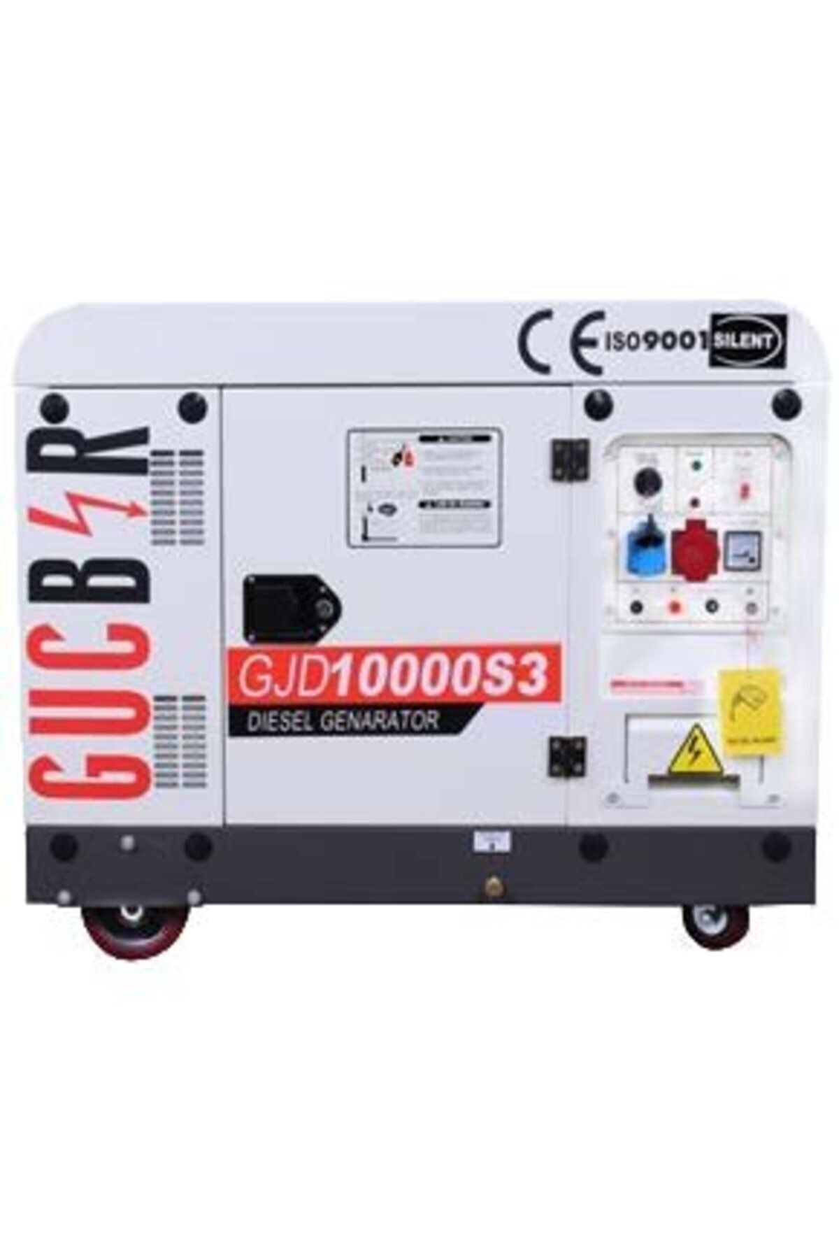 Güçbir Jeneratör Gjd10000s-3 (10 KVA) Portatif Dizel Jeneratör