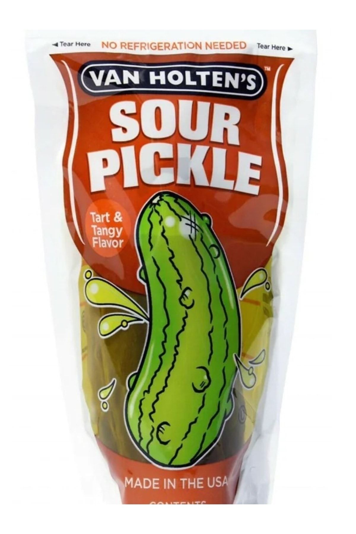 Van Holtens Ekşi Turşu Jumbo Poşet Turşu 140gr Sour Pıckle